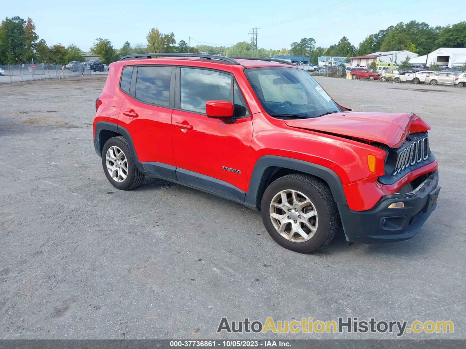 JEEP RENEGADE LATITUDE FWD, ZACCJABB9JPJ15560