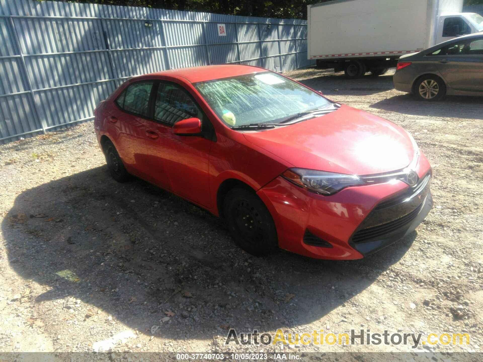 TOYOTA COROLLA LE, 5YFBURHE5KP896631