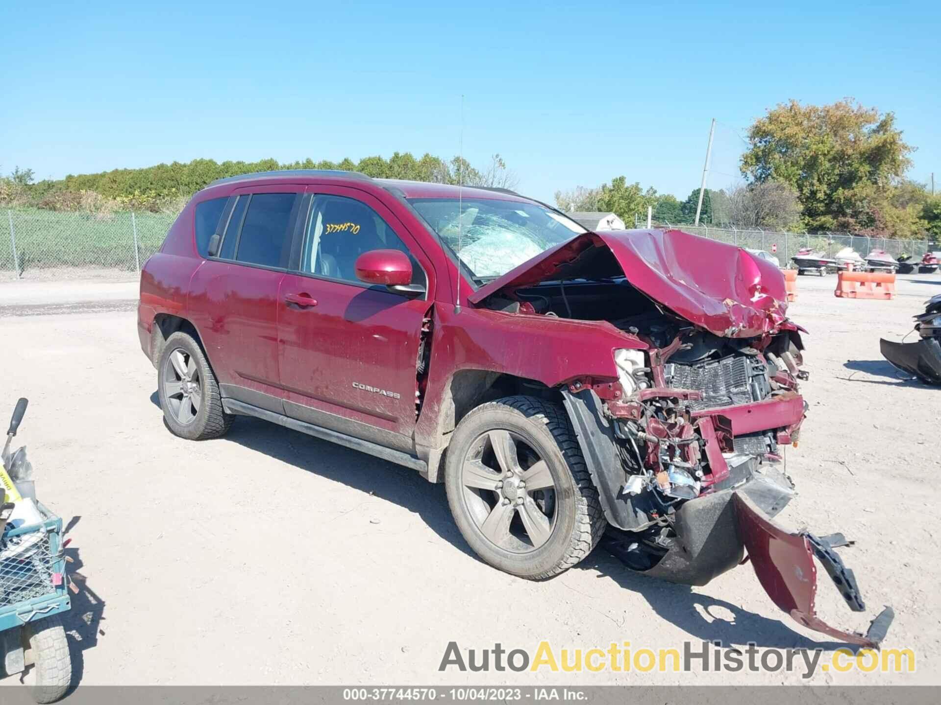 JEEP COMPASS HIGH ALTITUDE, 1C4NJDEB0HD127260