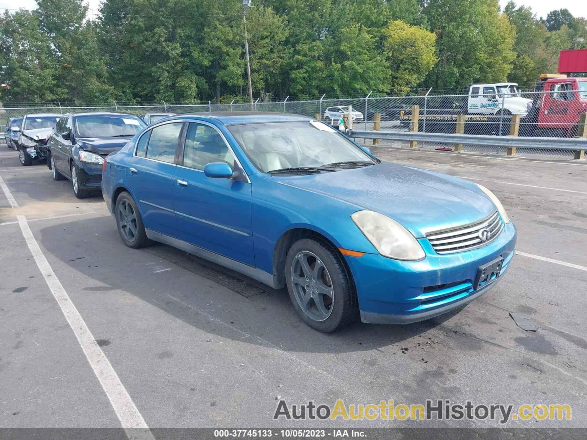 INFINITI G35 SEDAN W/LEATHER, JNKCV51E43M310878