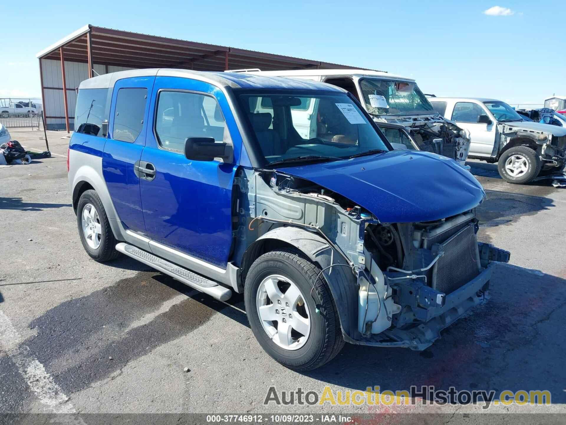 HONDA ELEMENT EX, 5J6YH28664L028741