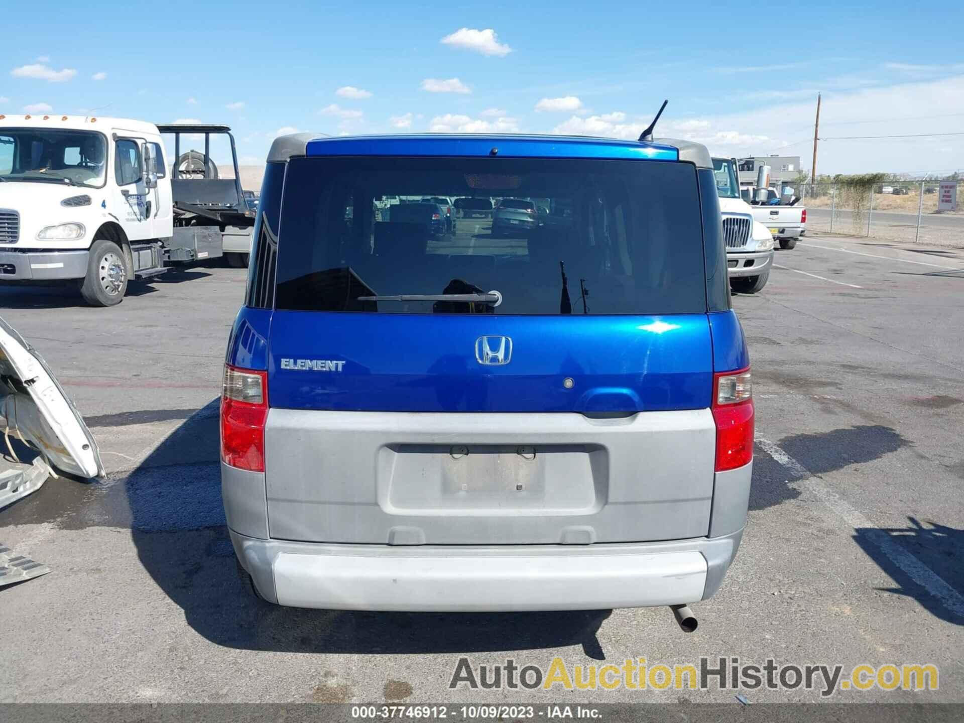 HONDA ELEMENT EX, 5J6YH28664L028741