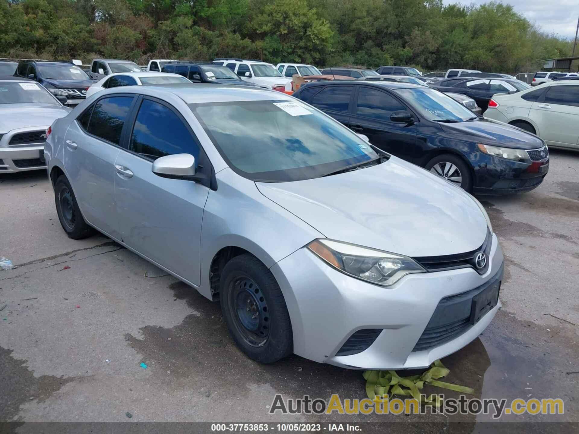 TOYOTA COROLLA L/LE/S/S PLUS/LE PLUS, 5YFBURHE4EP151387