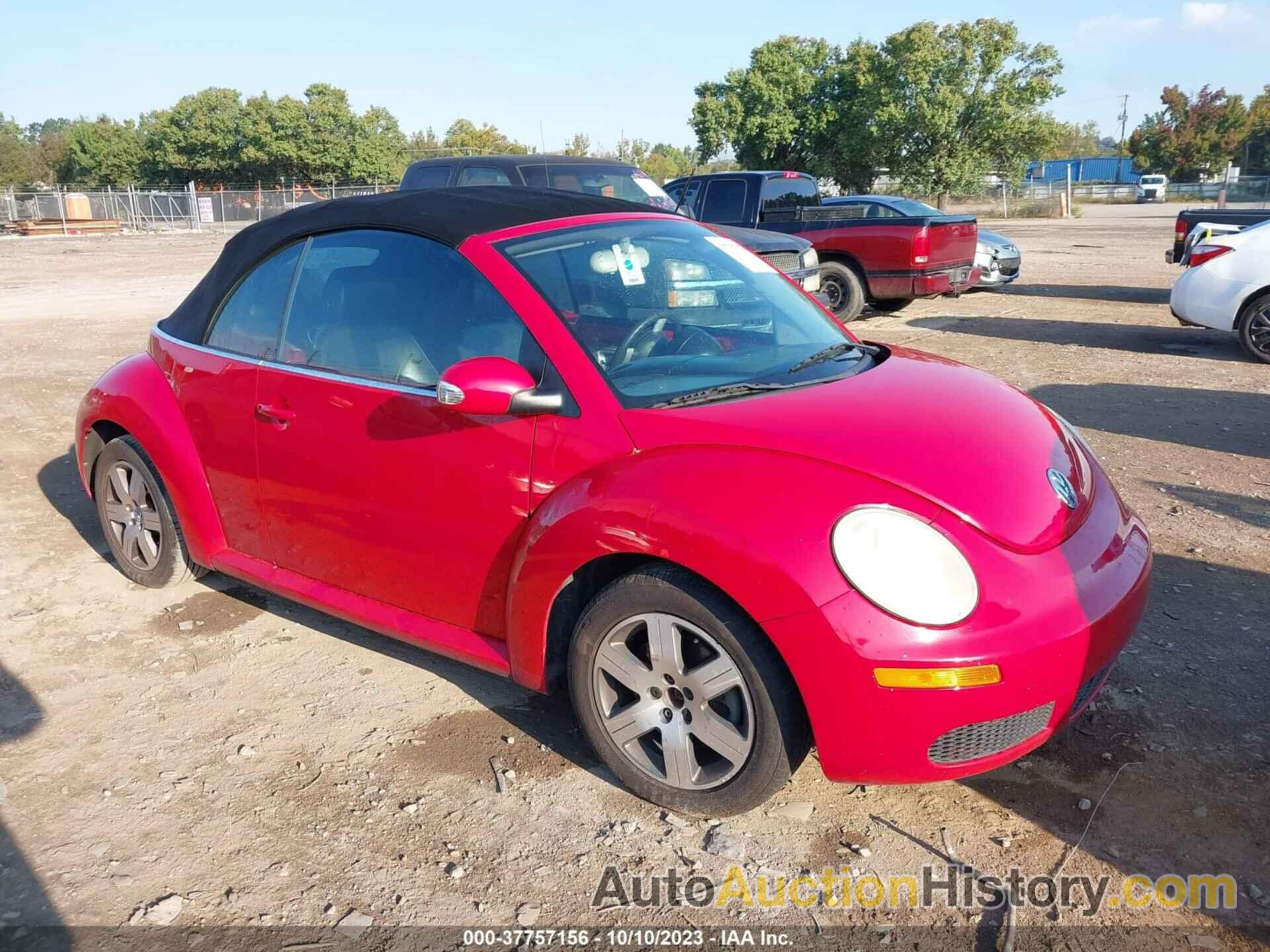 VOLKSWAGEN NEW BEETLE CONVERTIBLE, 3VWPF31Y36M327109