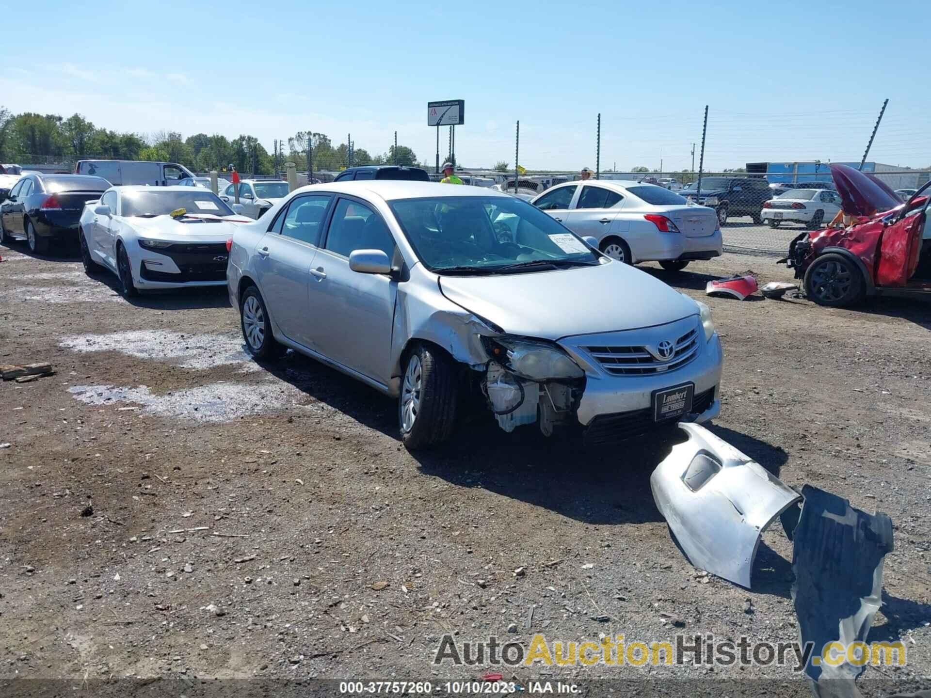 TOYOTA COROLLA LE, 5YFBU4EE9DP111277