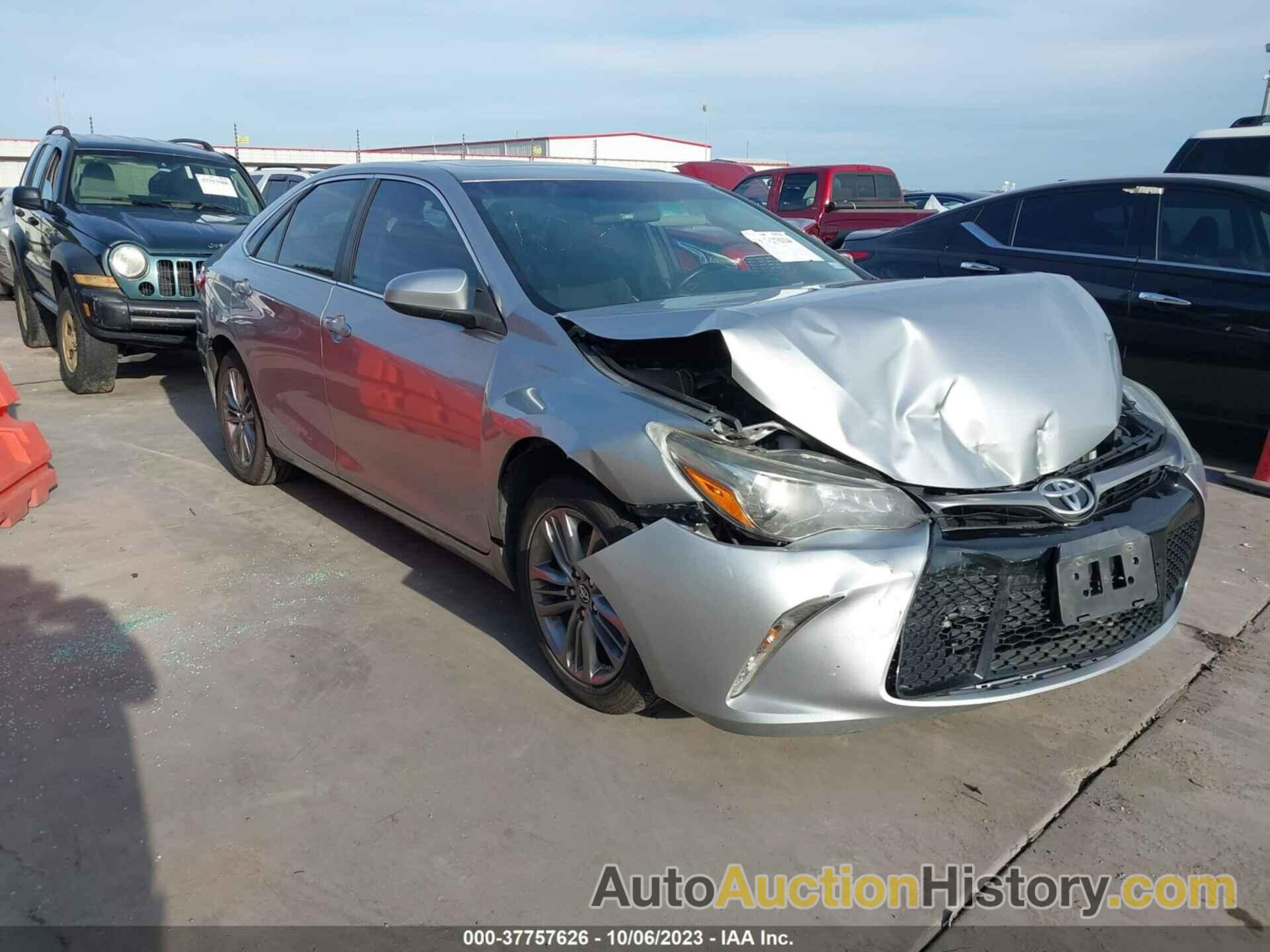TOYOTA CAMRY XLE/SE/LE/XSE, 4T1BF1FK4GU998996