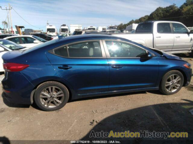 HYUNDAI ELANTRA SEL, 5NPD84LF6JH379902