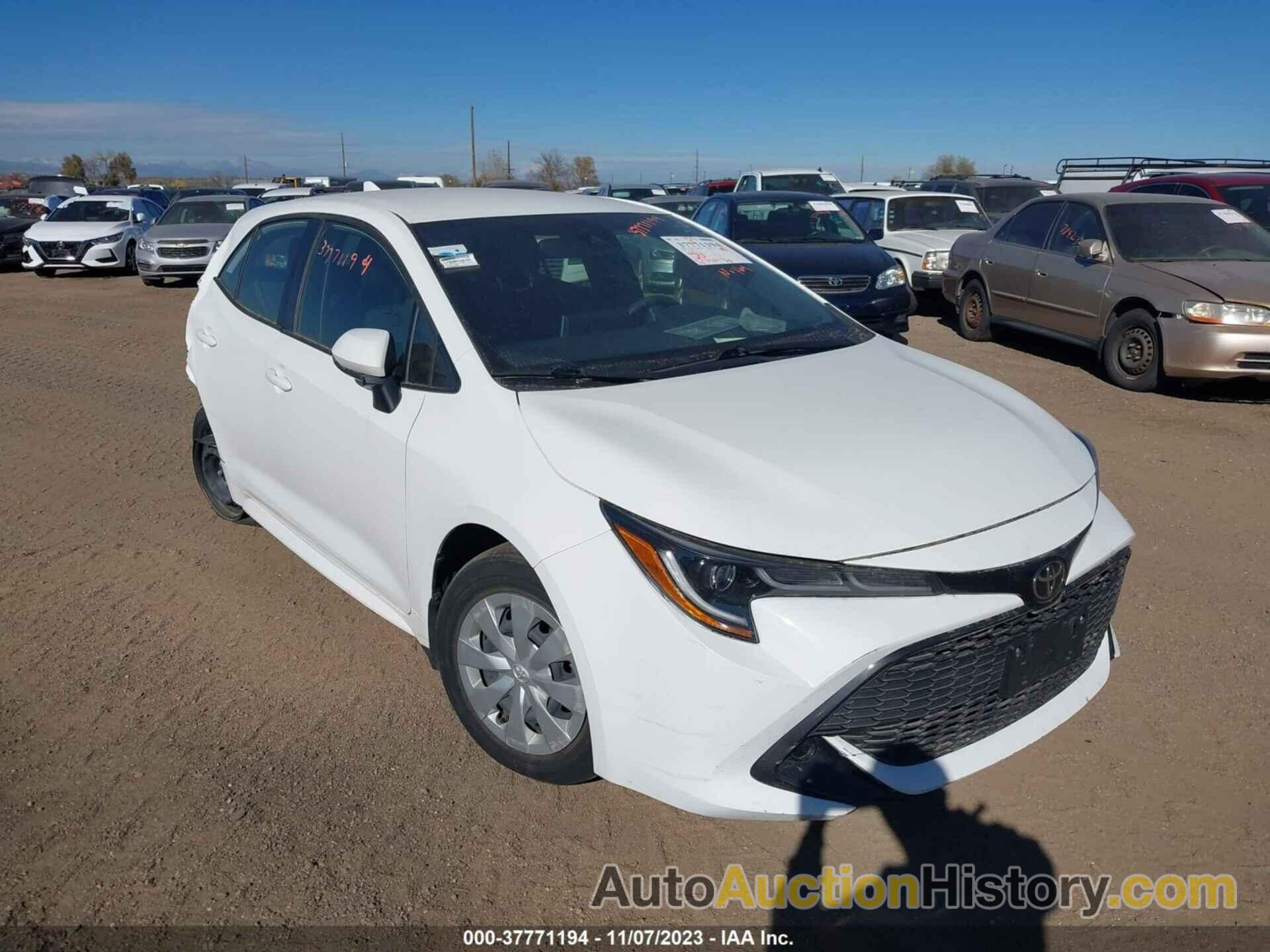 TOYOTA COROLLA HATCHBACK, JTNK4RBE8L3095075