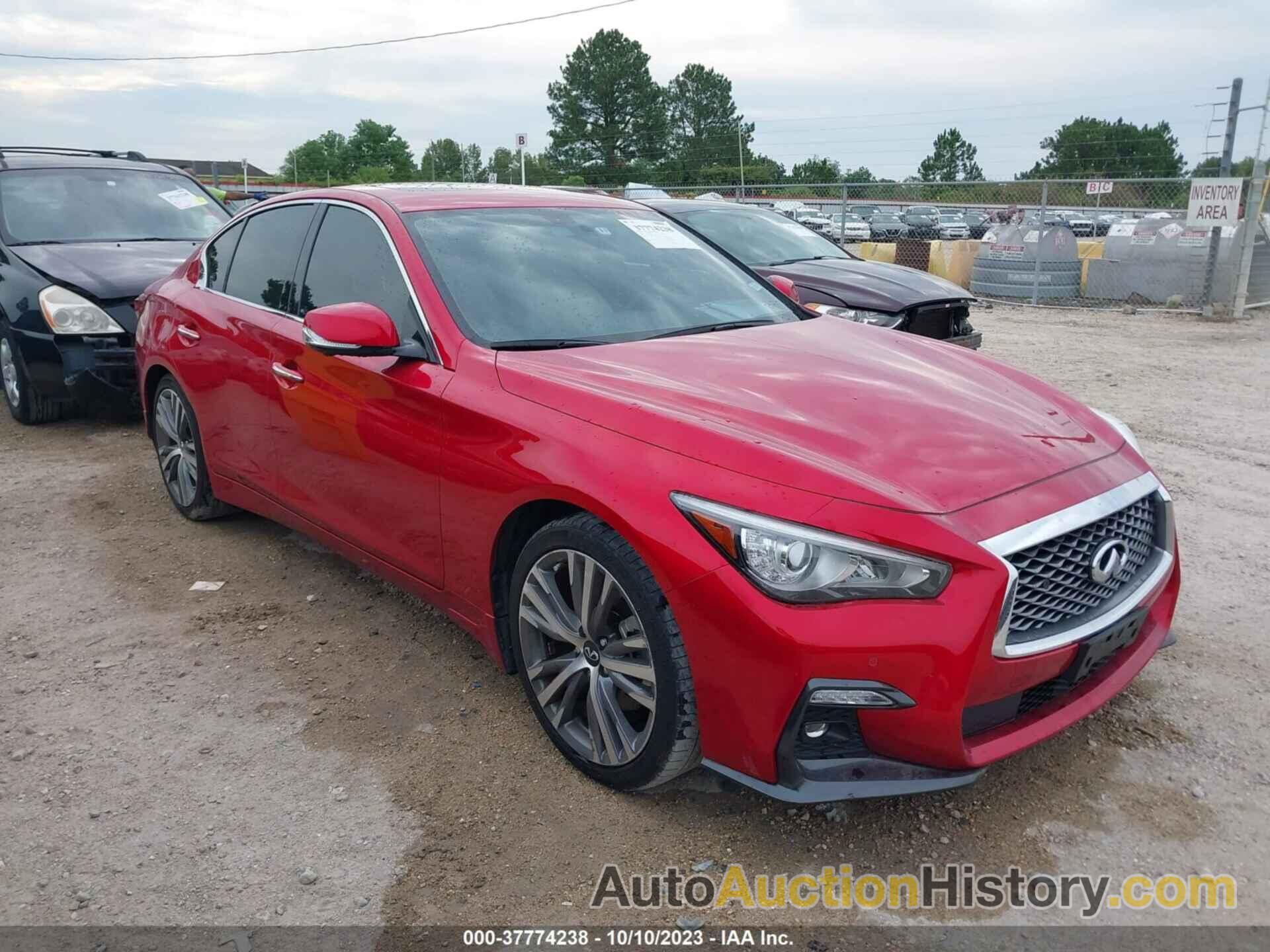 INFINITI Q50 3.0T SENSORY, JN1EV7CP9MM703610