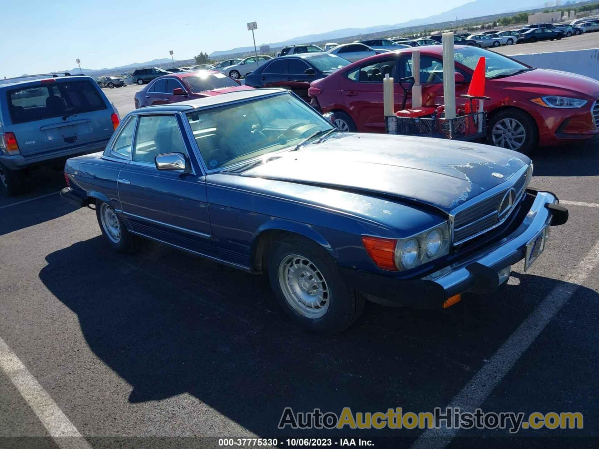 MERCEDES-BENZ 380 SL, WDBBA45C1FA018394