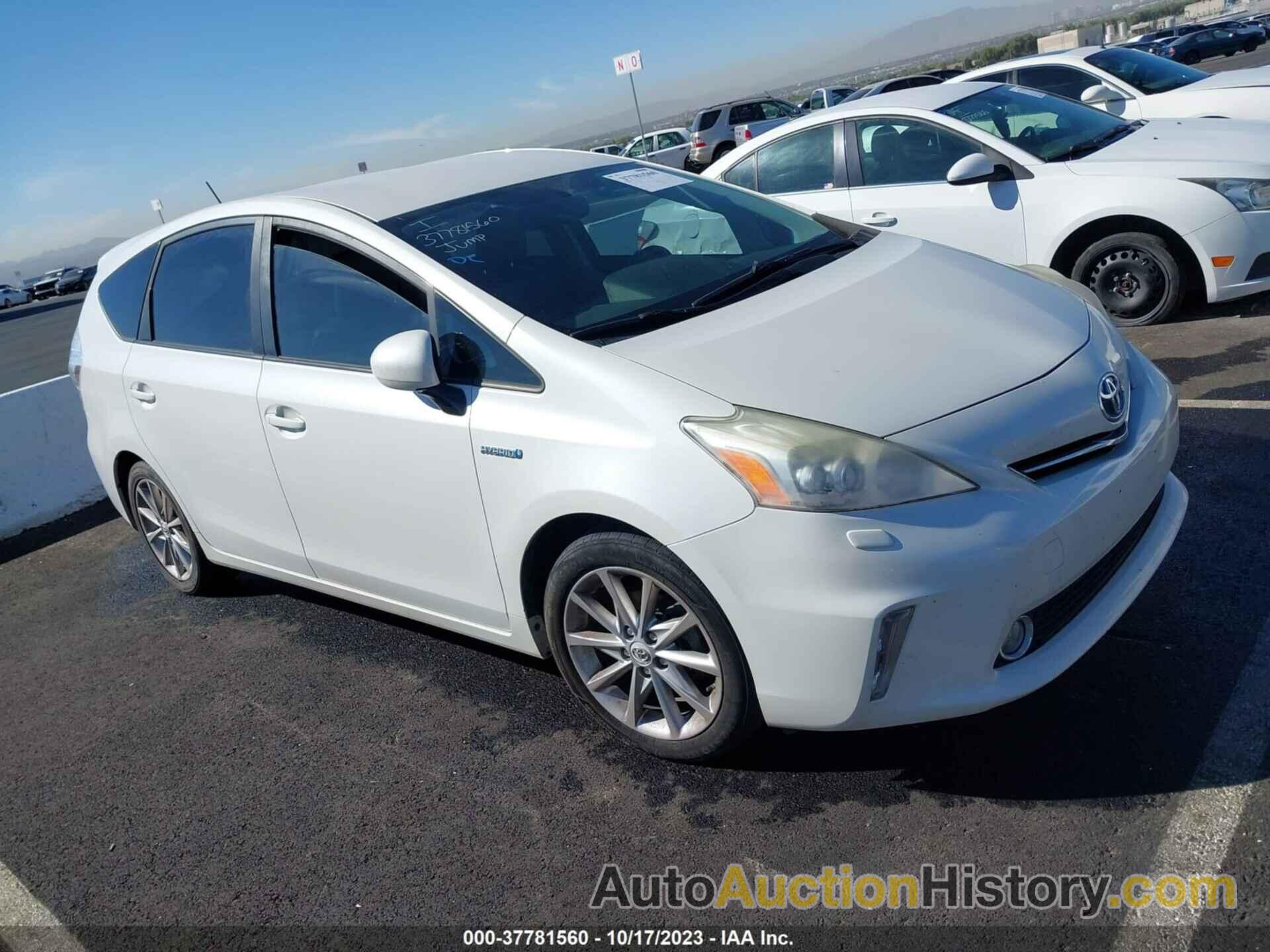 TOYOTA PRIUS V TWO/THREE/FIVE, JTDZN3EU5C3076659