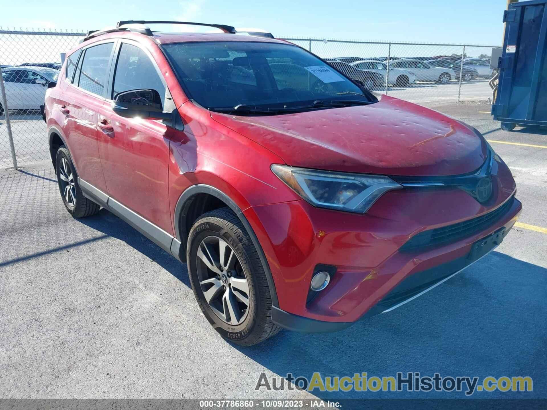 TOYOTA RAV4 XLE, JTMWFREV6GJ069412