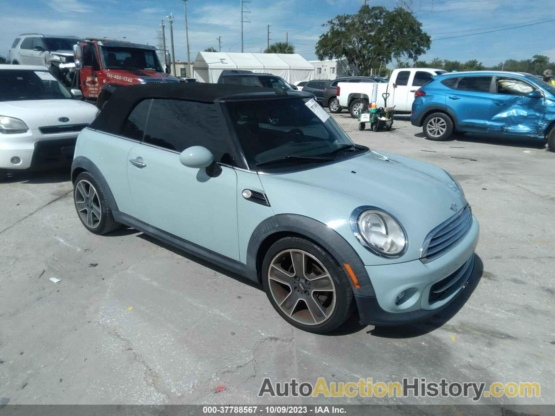 MINI COOPER CONVERTIBLE, WMWZN3C57CT134117