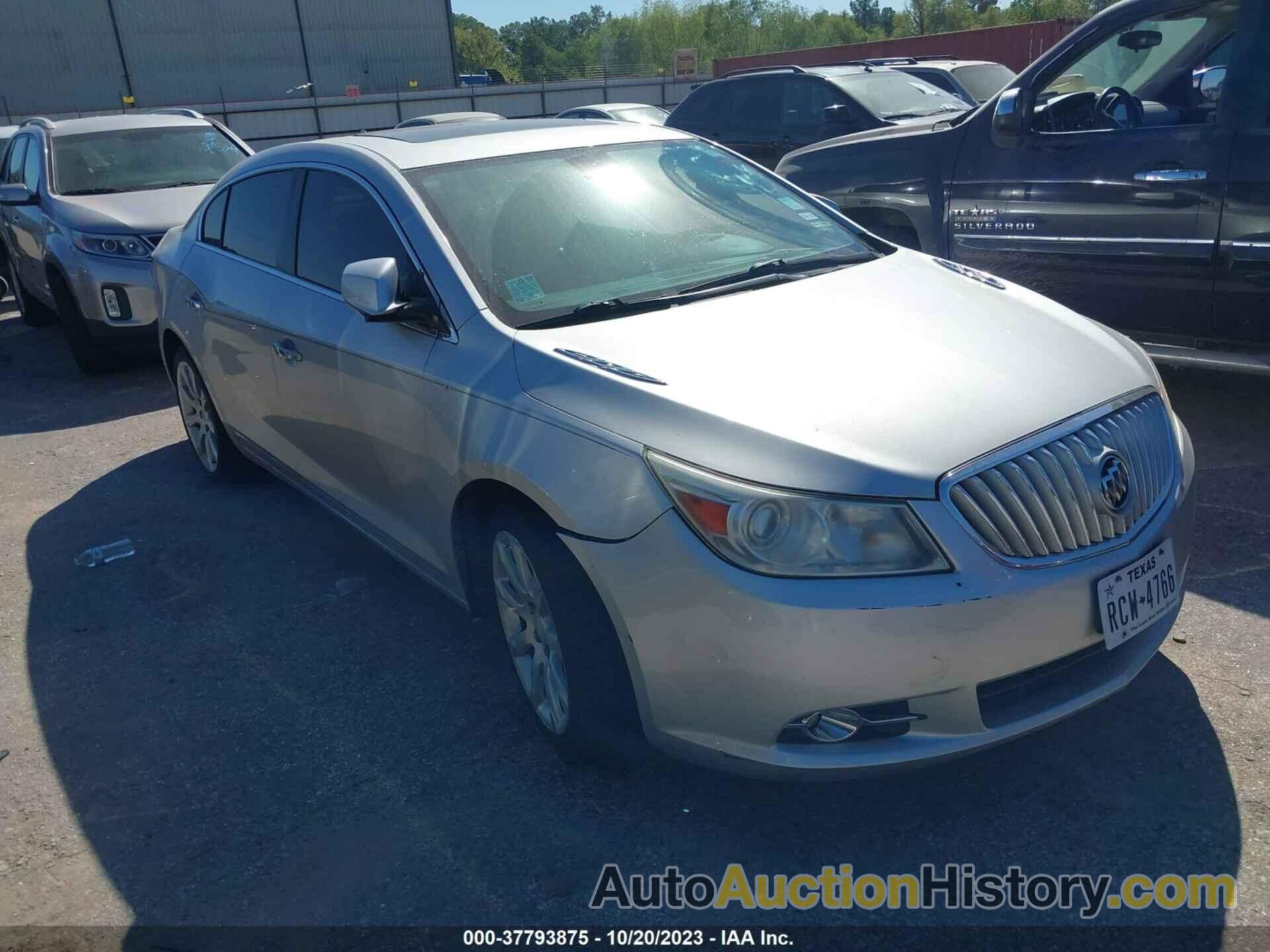 BUICK LACROSSE CXS, 1G4GE5ED4BF123126