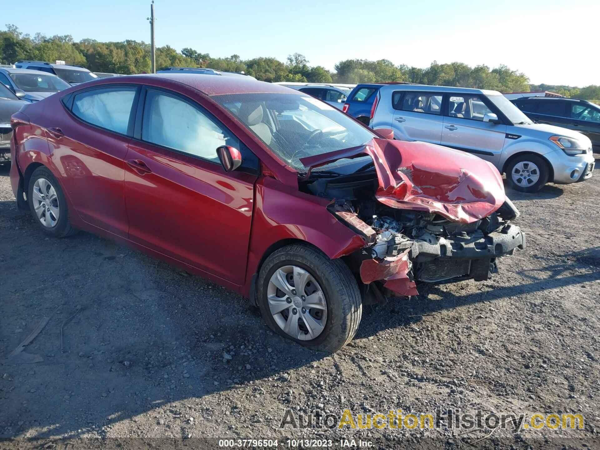 HYUNDAI ELANTRA SE, 5NPDH4AE6GH720699