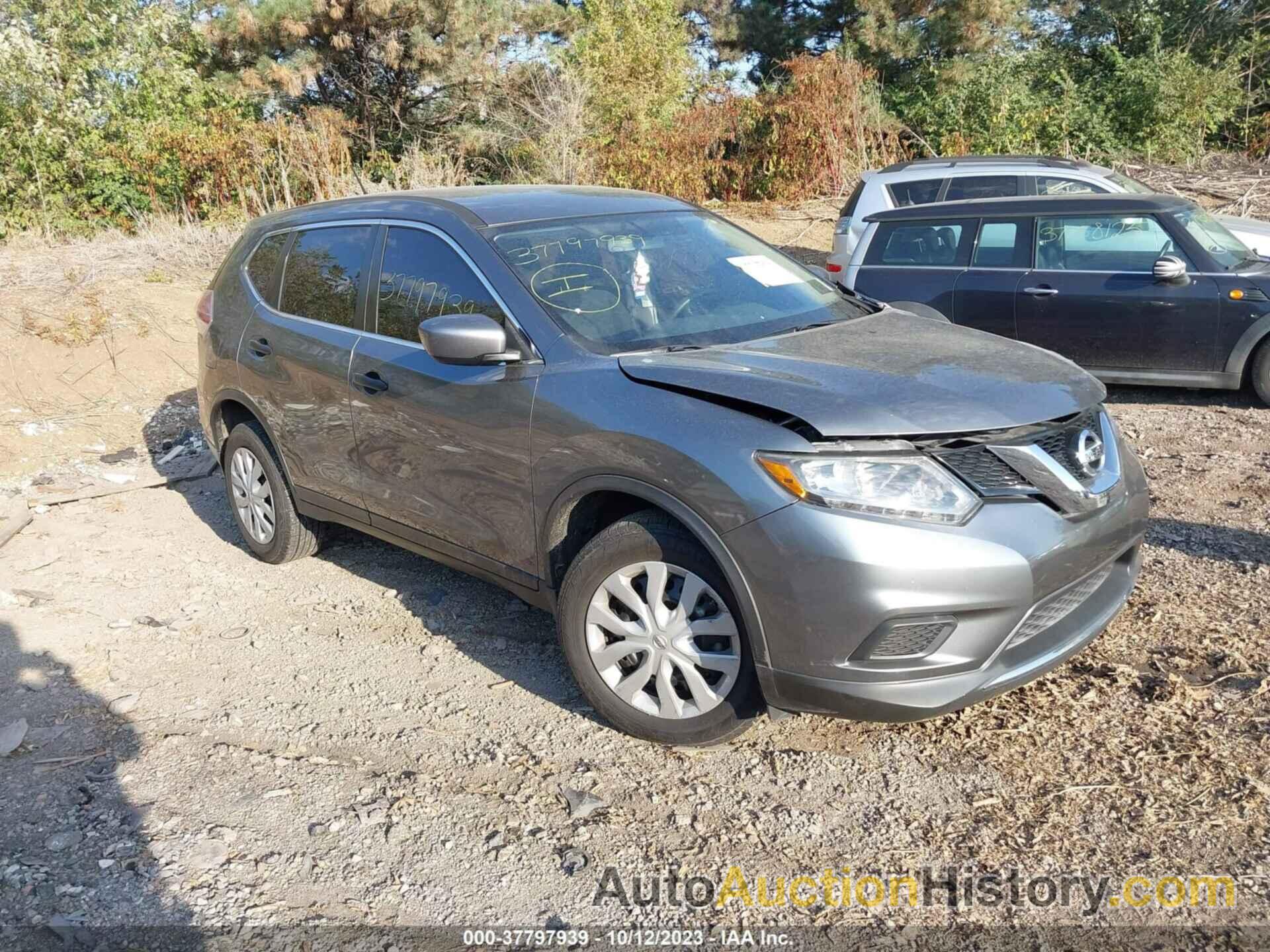 NISSAN ROGUE S, JN8AT2MV6GW130793