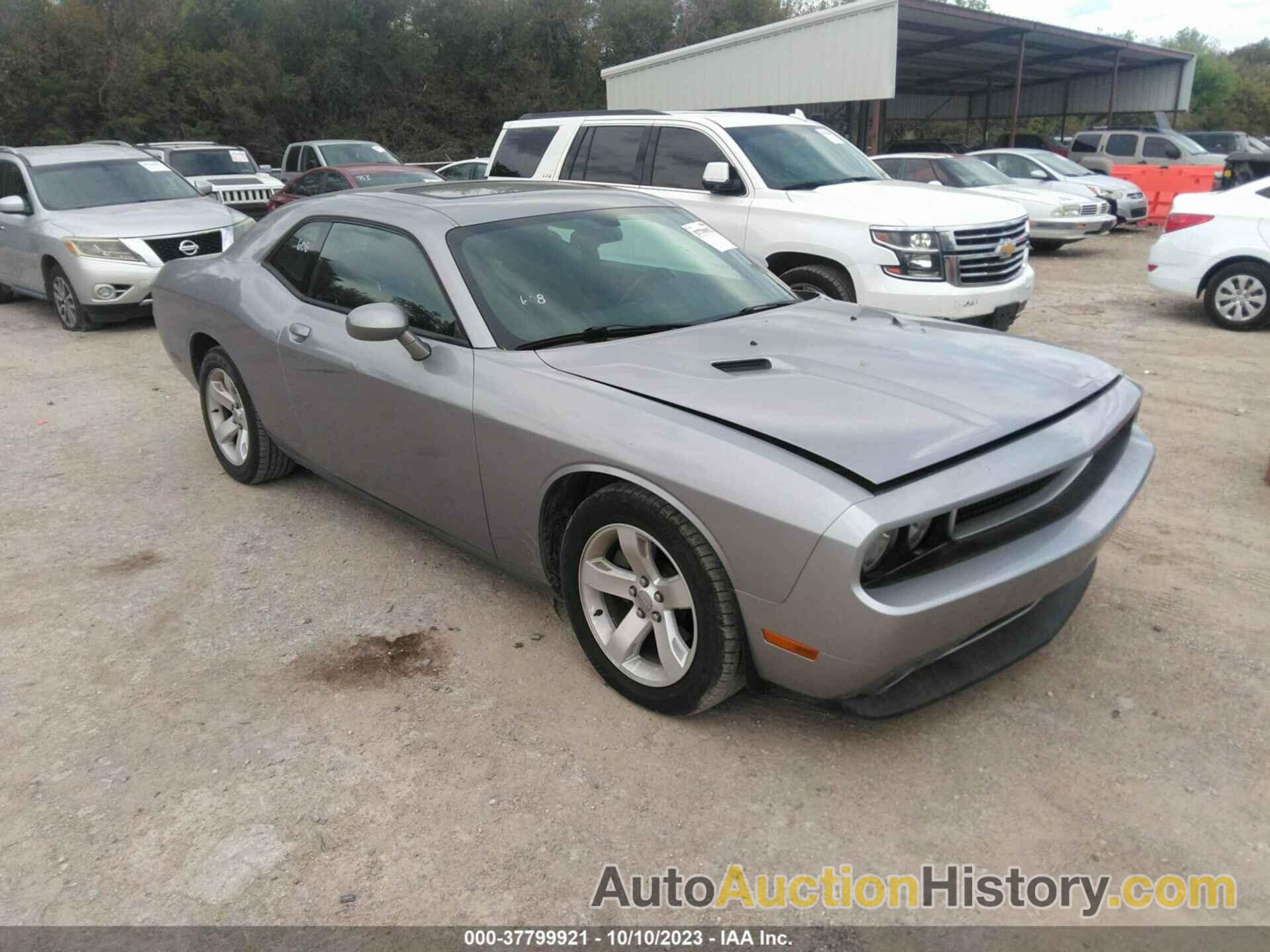 DODGE CHALLENGER SXT, 2C3CDYAG2DH582121