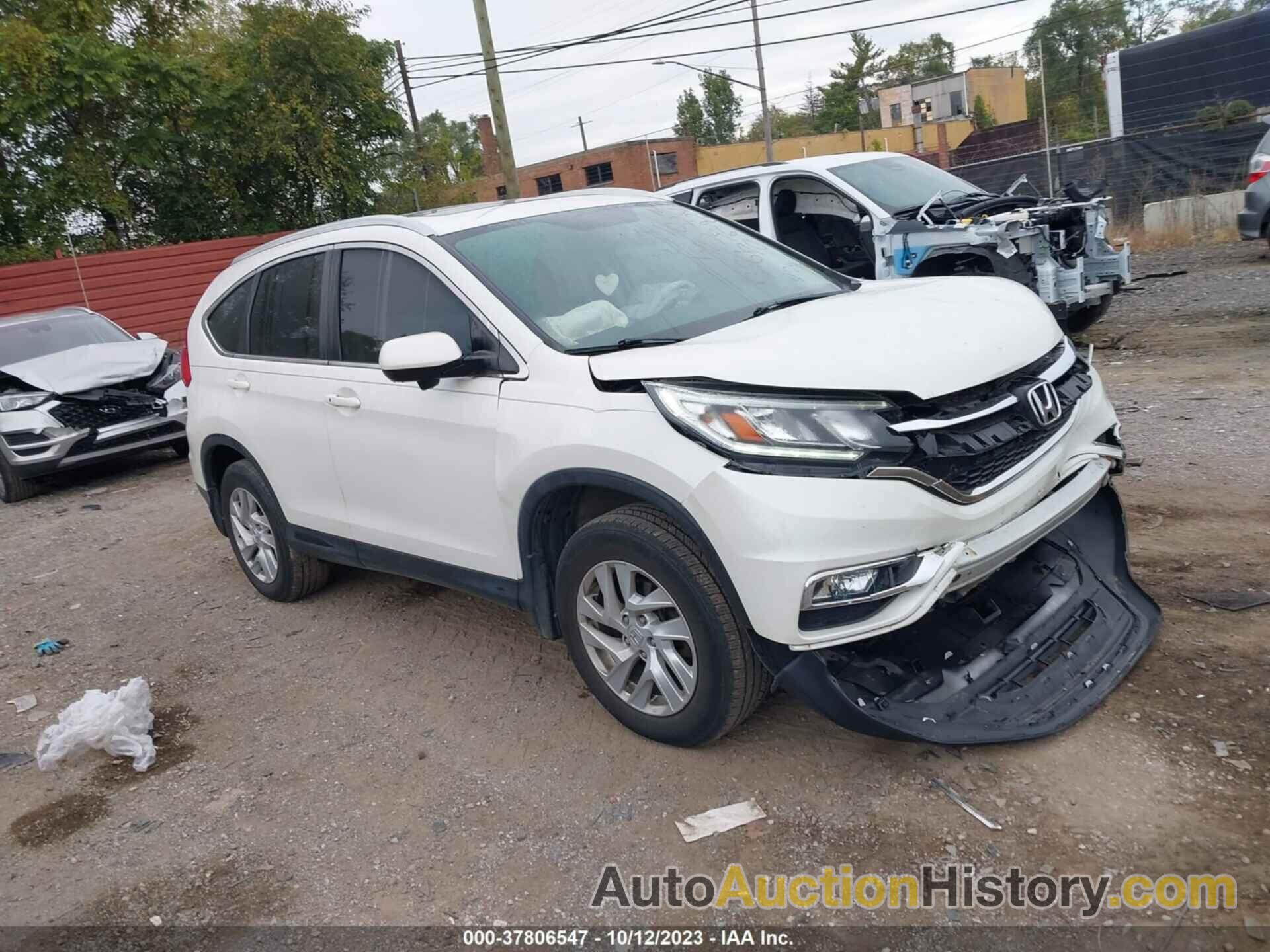 HONDA CR-V EX-L, 5J6RM4H78FL117461