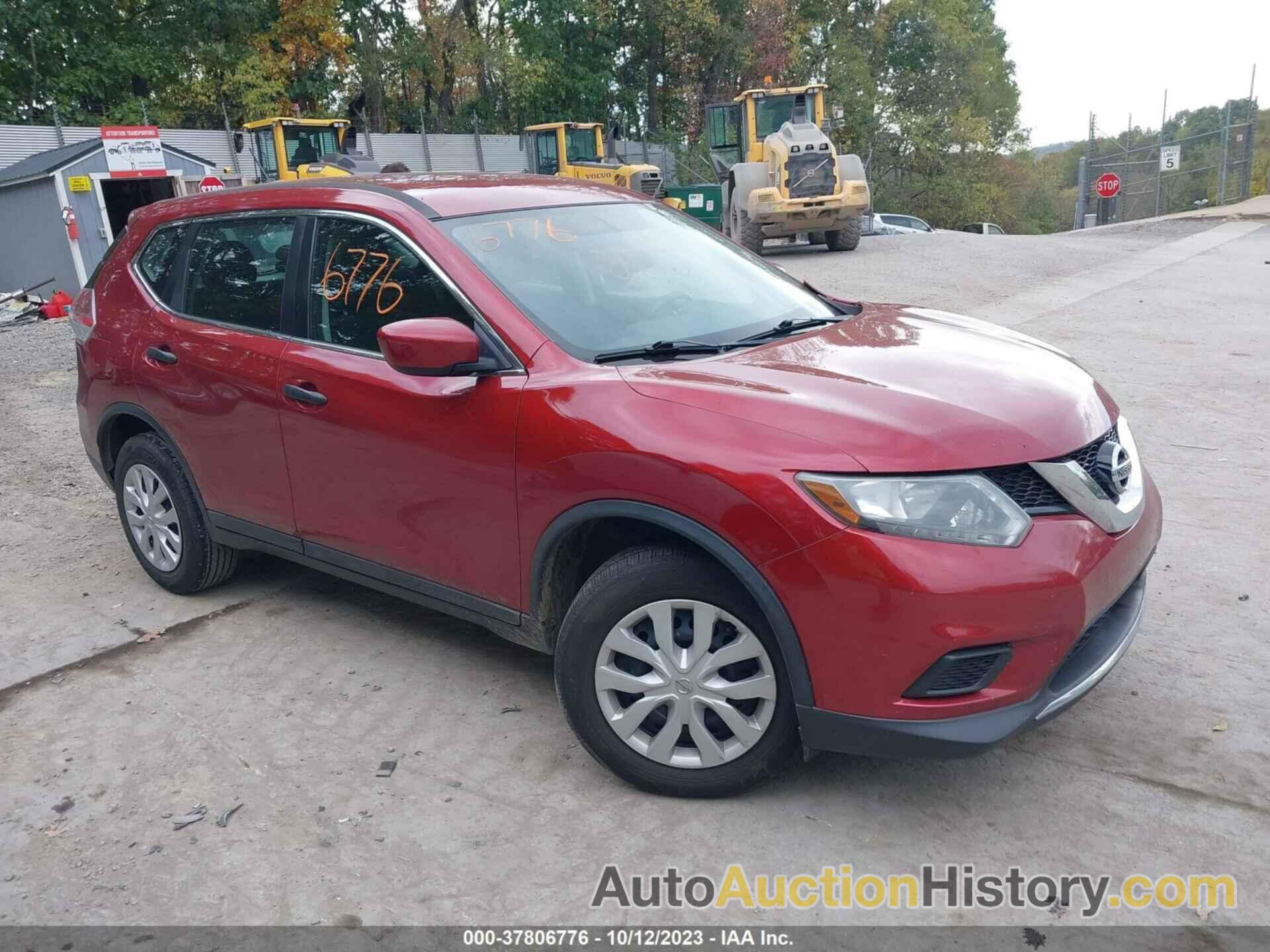 NISSAN ROGUE SV/SL/S, 5N1AT2MT5GC826200