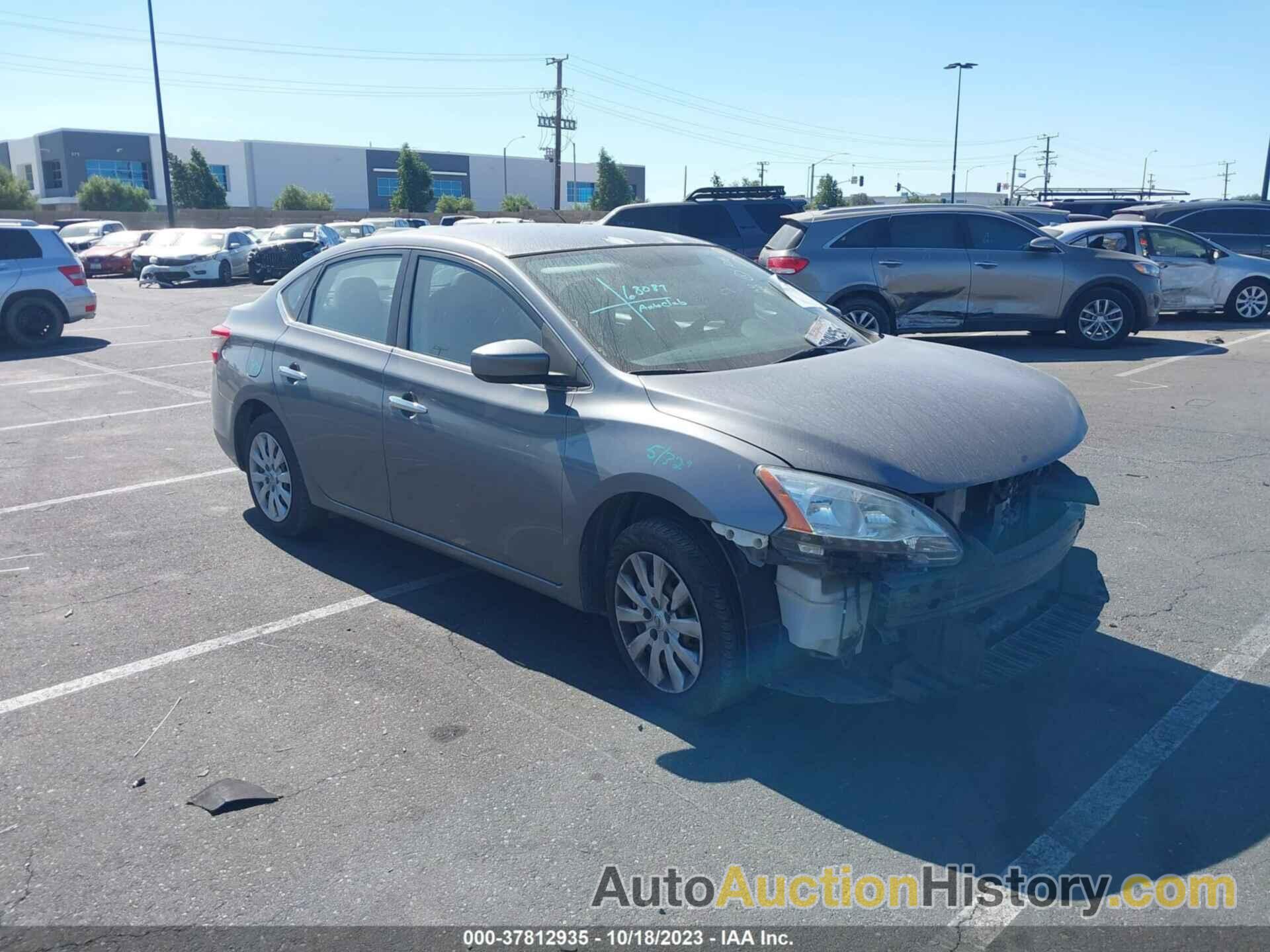 NISSAN SENTRA S, 3N1AB7AP4FY366158