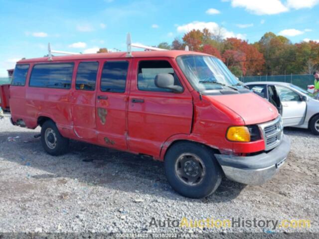 DODGE RAM WAGON 3500 VALUE, 2B5WB35Z3WK145756