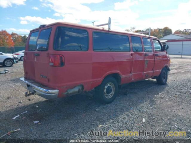 DODGE RAM WAGON 3500 VALUE, 2B5WB35Z3WK145756