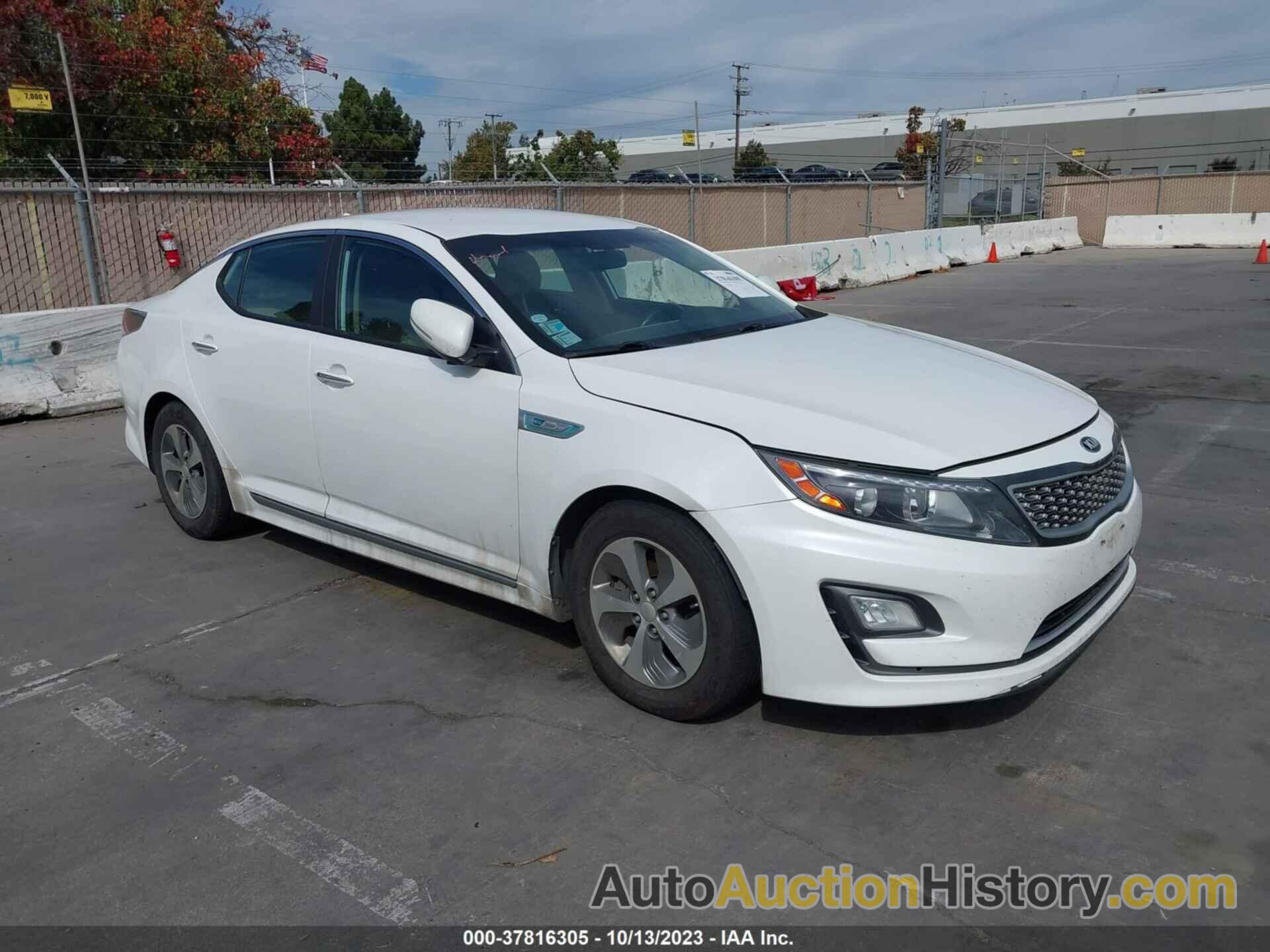 KIA OPTIMA HYBRID, KNAGM4AD1F5086617