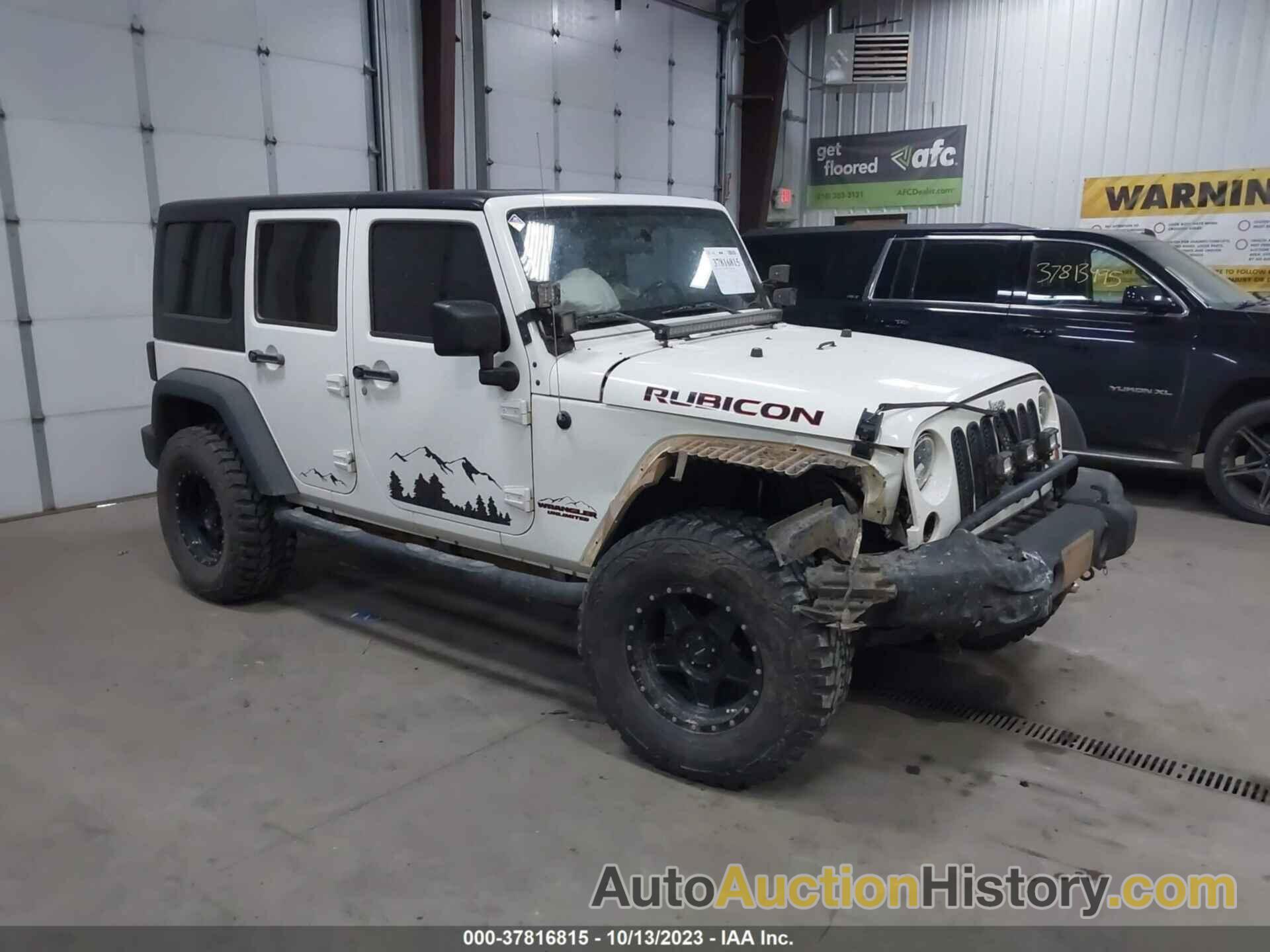 JEEP WRANGLER UNLIMITED RUBICON, 1J4GA69189L746163