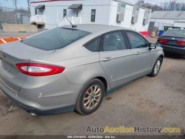 FORD FUSION S, 3FA6P0G78FR185793