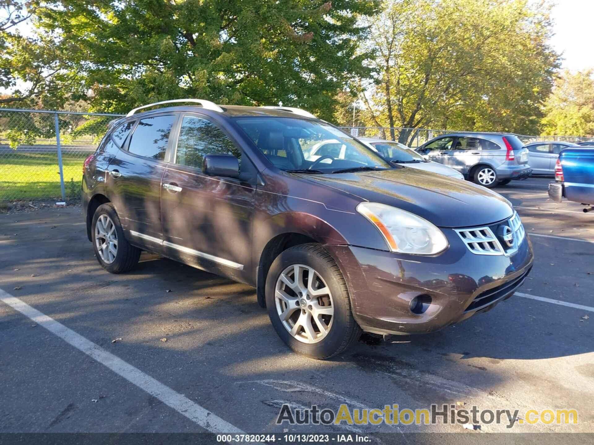 NISSAN ROGUE SL, JN8AS5MVXCW401255