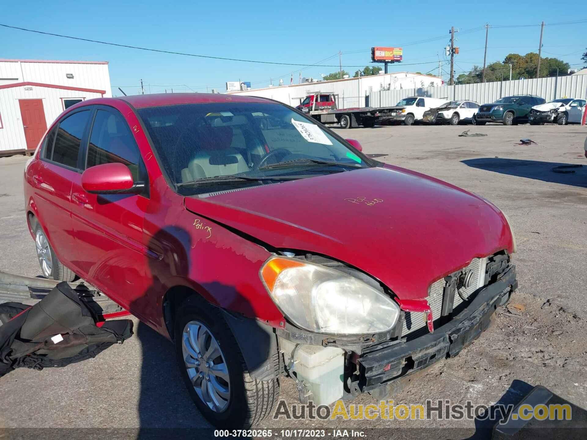 HYUNDAI ACCENT GLS, KMHCN4AC5BU614466