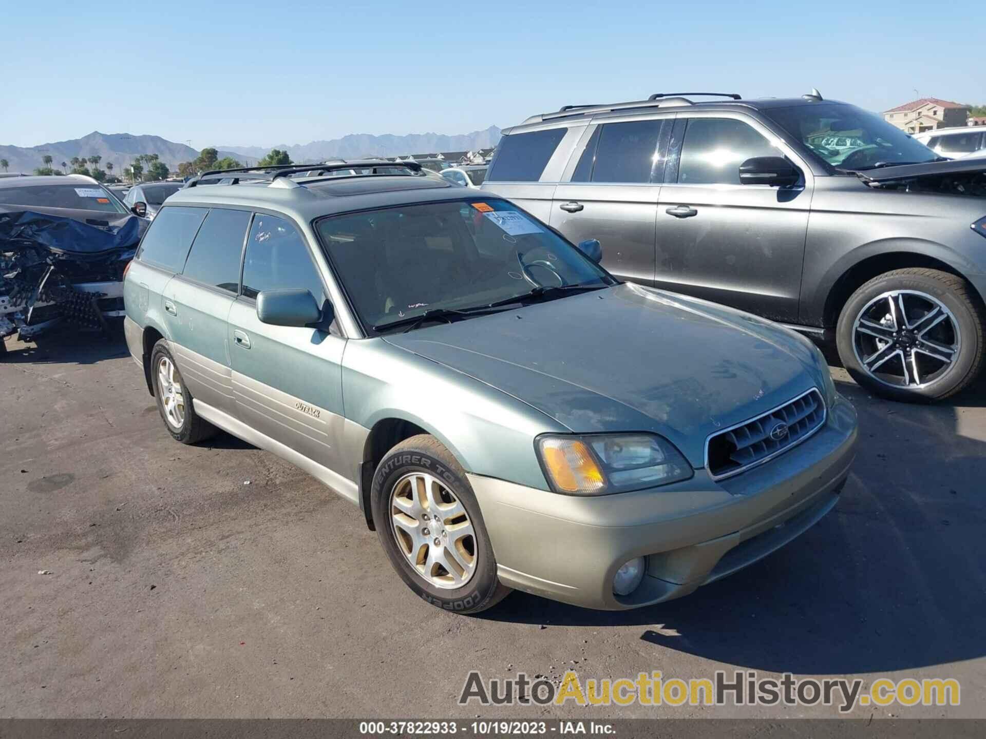 SUBARU LEGACY WAGON OUTBACK LTD, 4S3BH686237619885