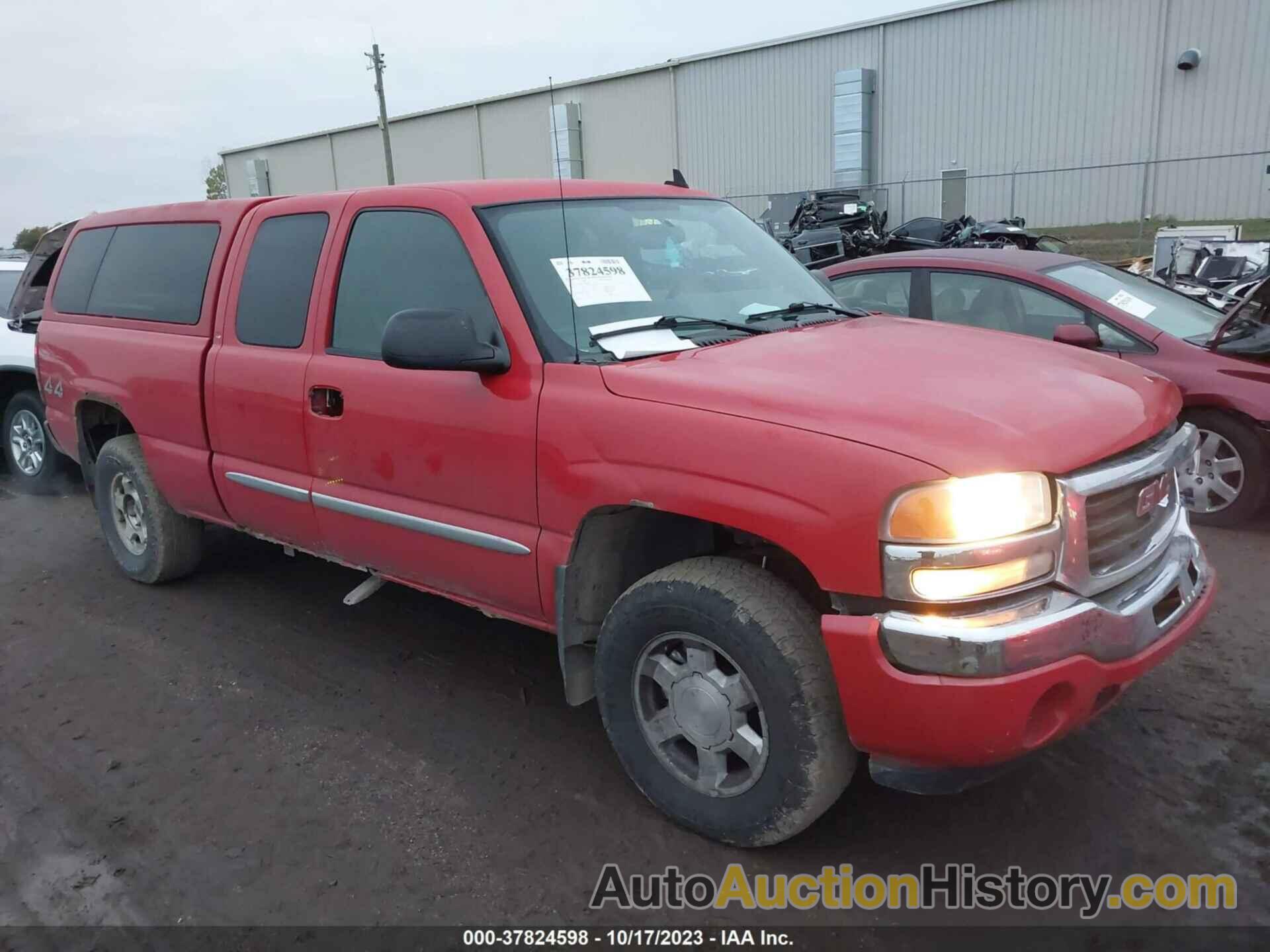 GMC SIERRA 1500 CLASSIC SLE1, 1GTEK19Z77Z146506