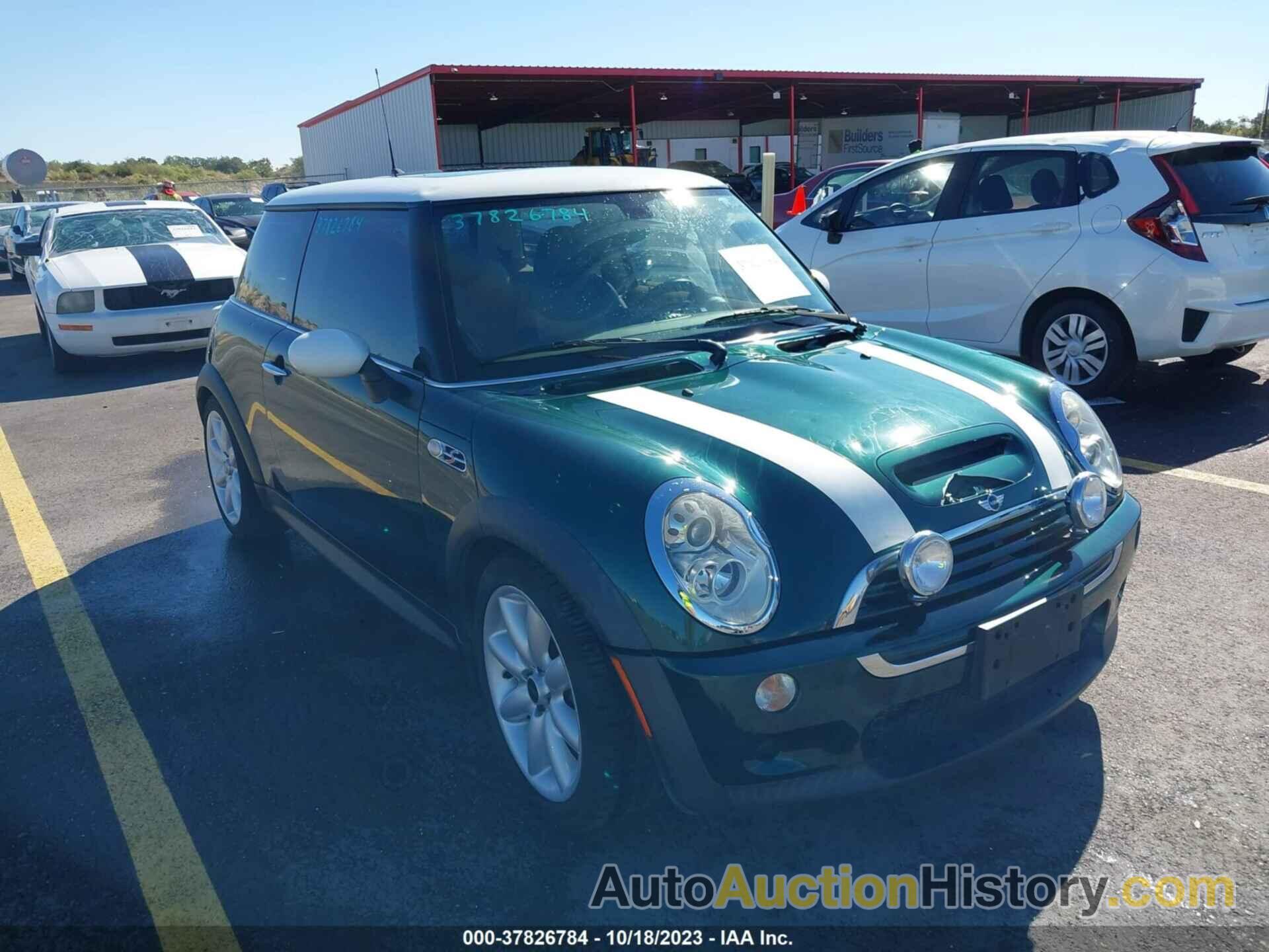 MINI COOPER HARDTOP S, WMWRE334X5TD94363