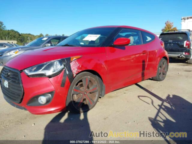 HYUNDAI VELOSTER BASE W/GRAY, KMHTC6AD1DU142120