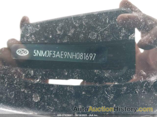 HYUNDAI TUCSON SEL, 5NMJF3AE9NH081697