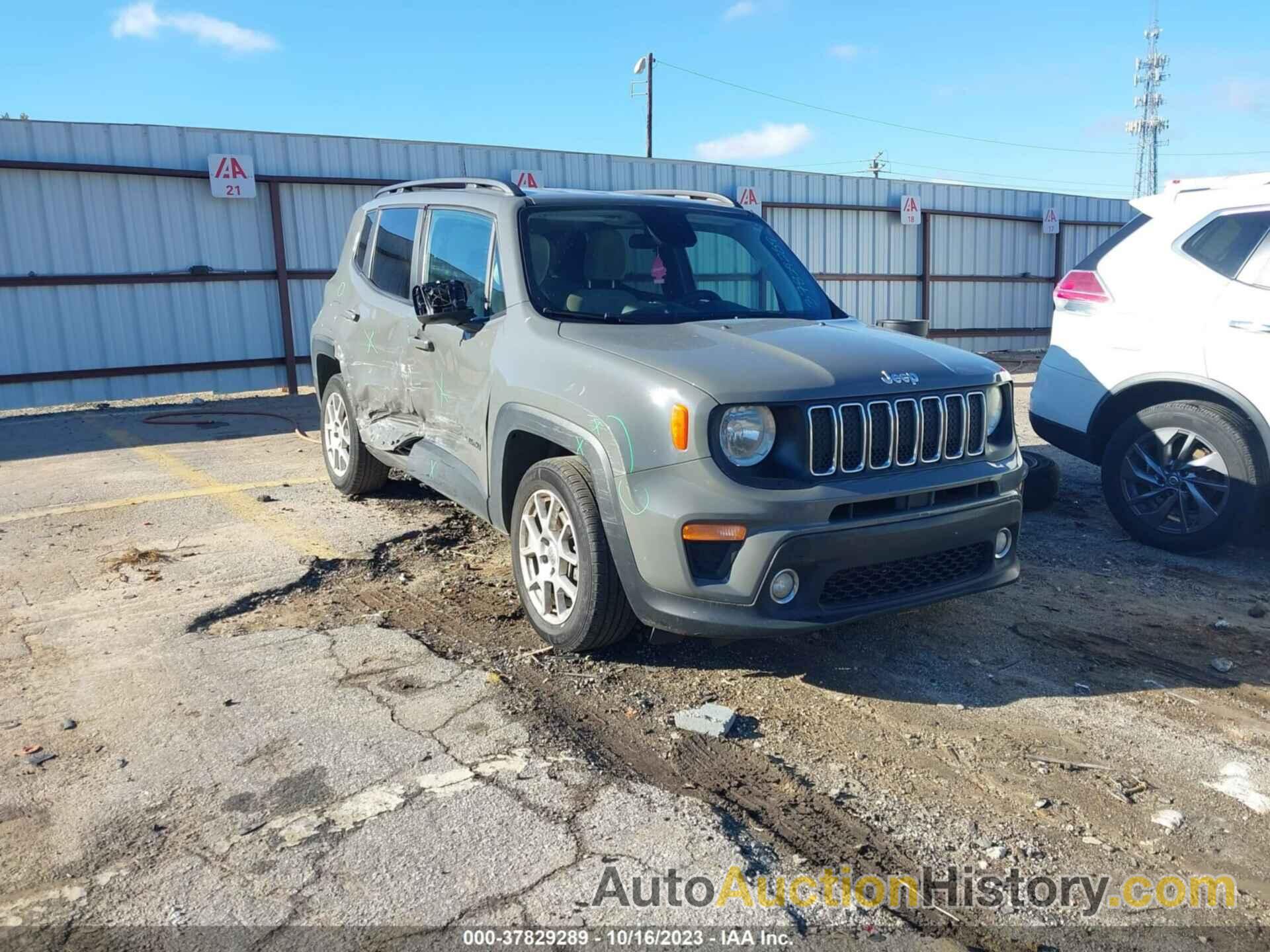 JEEP RENEGADE LATITUDE, ZACNJABB8KPK51916