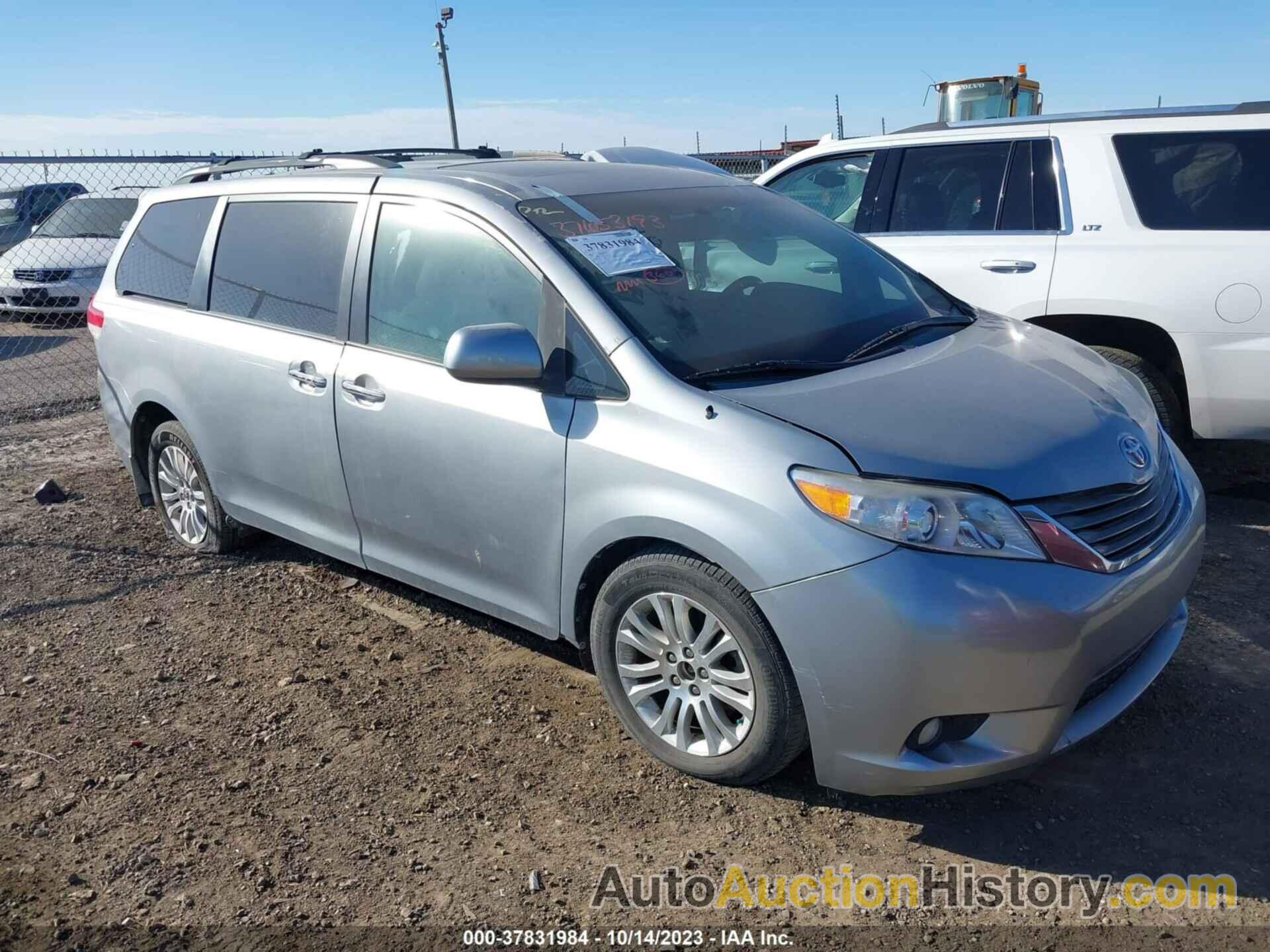 TOYOTA SIENNA XLE AAS/XLE/LTD, 5TDYK3DC7DS302777