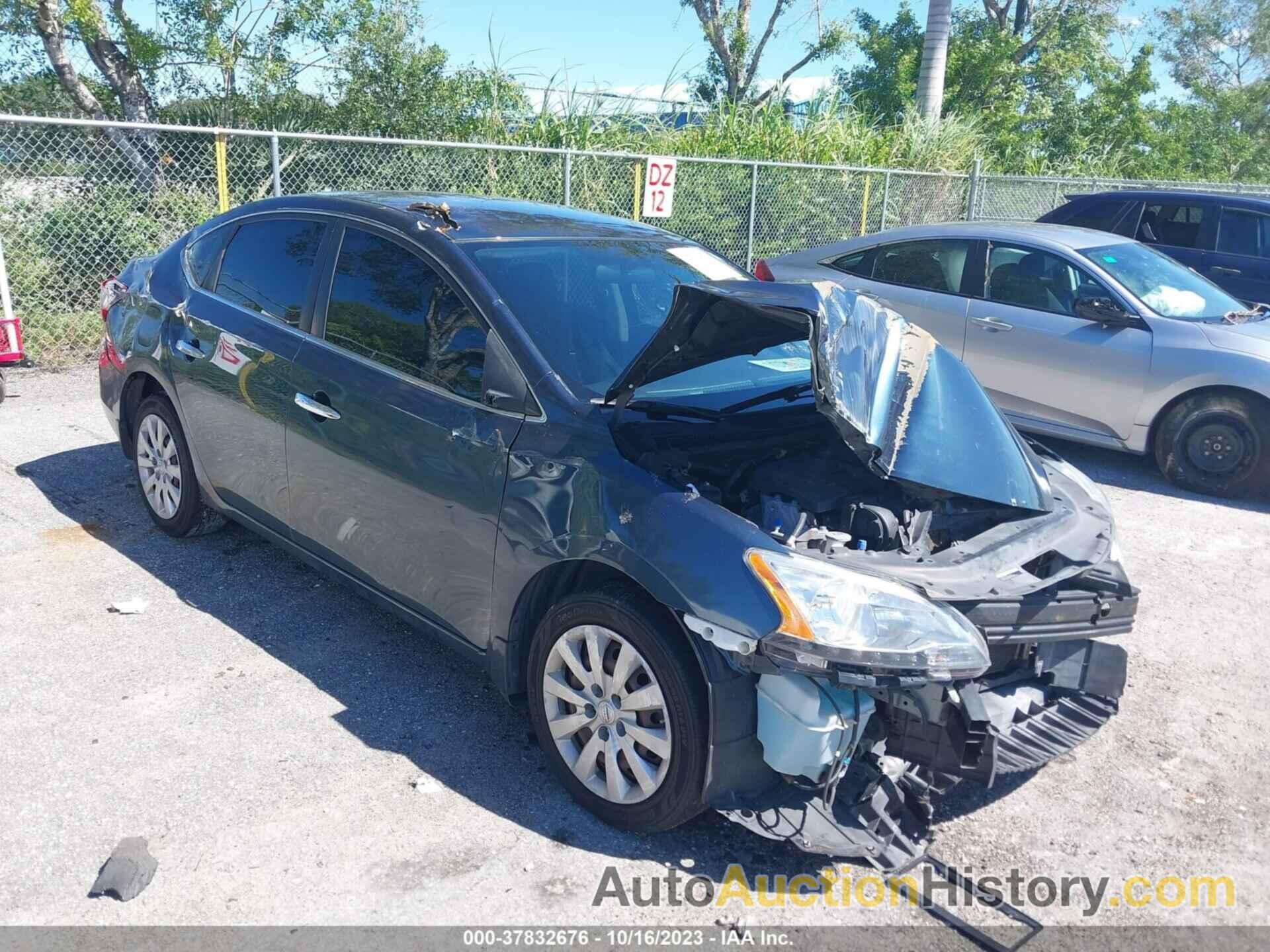 NISSAN SENTRA SV, 3N1AB7AP1FL678452