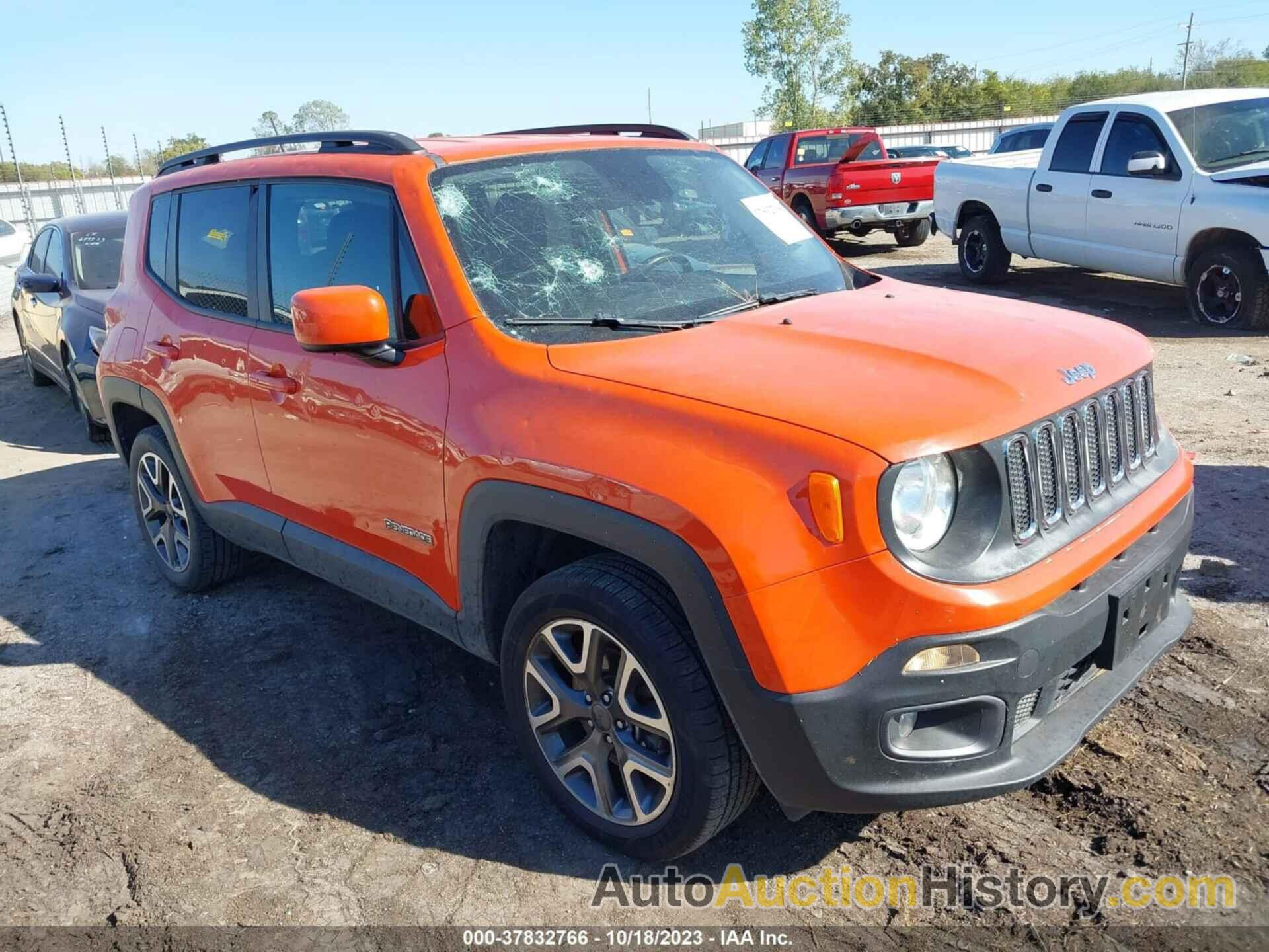 JEEP RENEGADE LATITUDE, ZACCJBBTXGPD41987