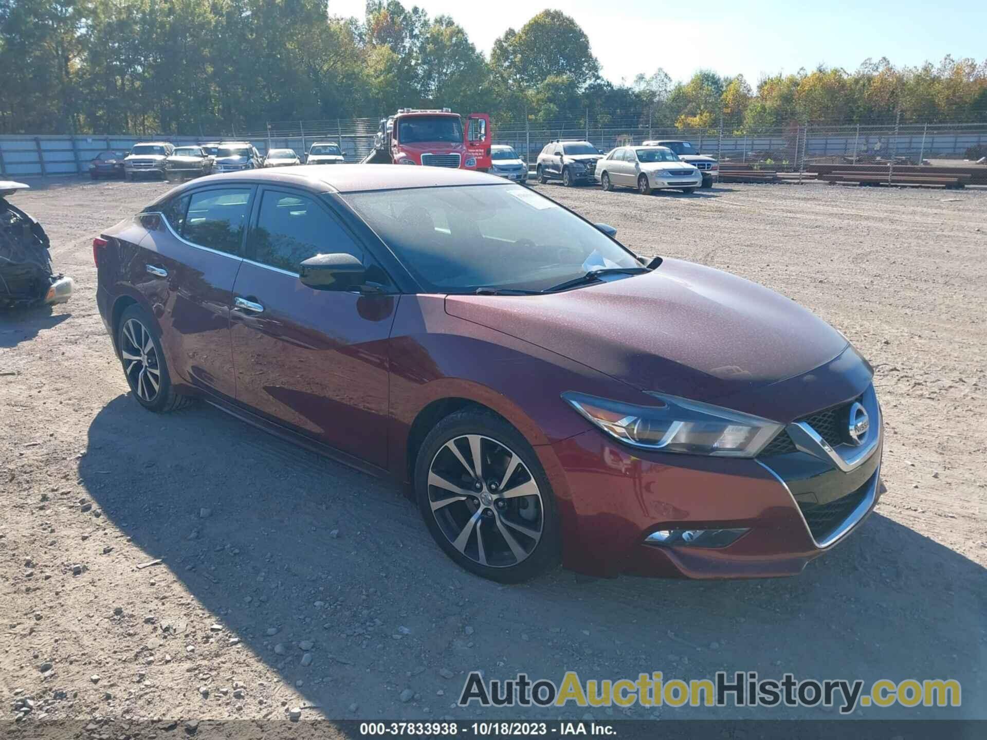 NISSAN MAXIMA S, 1N4AA6APXHC442333