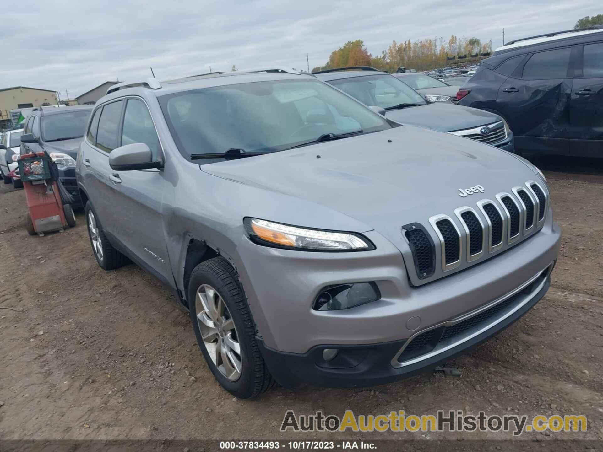 JEEP CHEROKEE LIMITED, 1C4PJLDS7EW160034