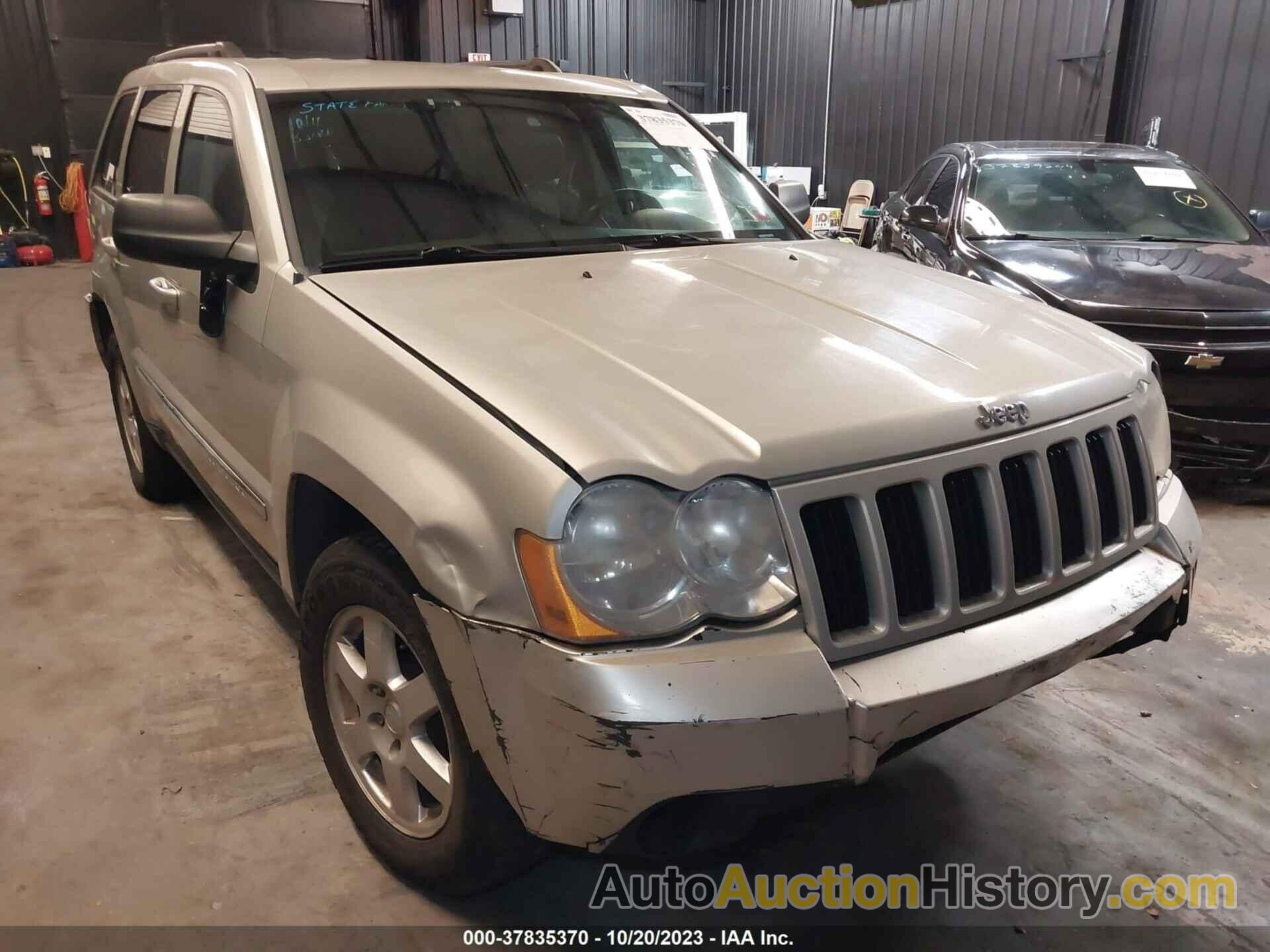 JEEP GRAND CHEROKEE LAREDO, 1J4PR4GK0AC140367