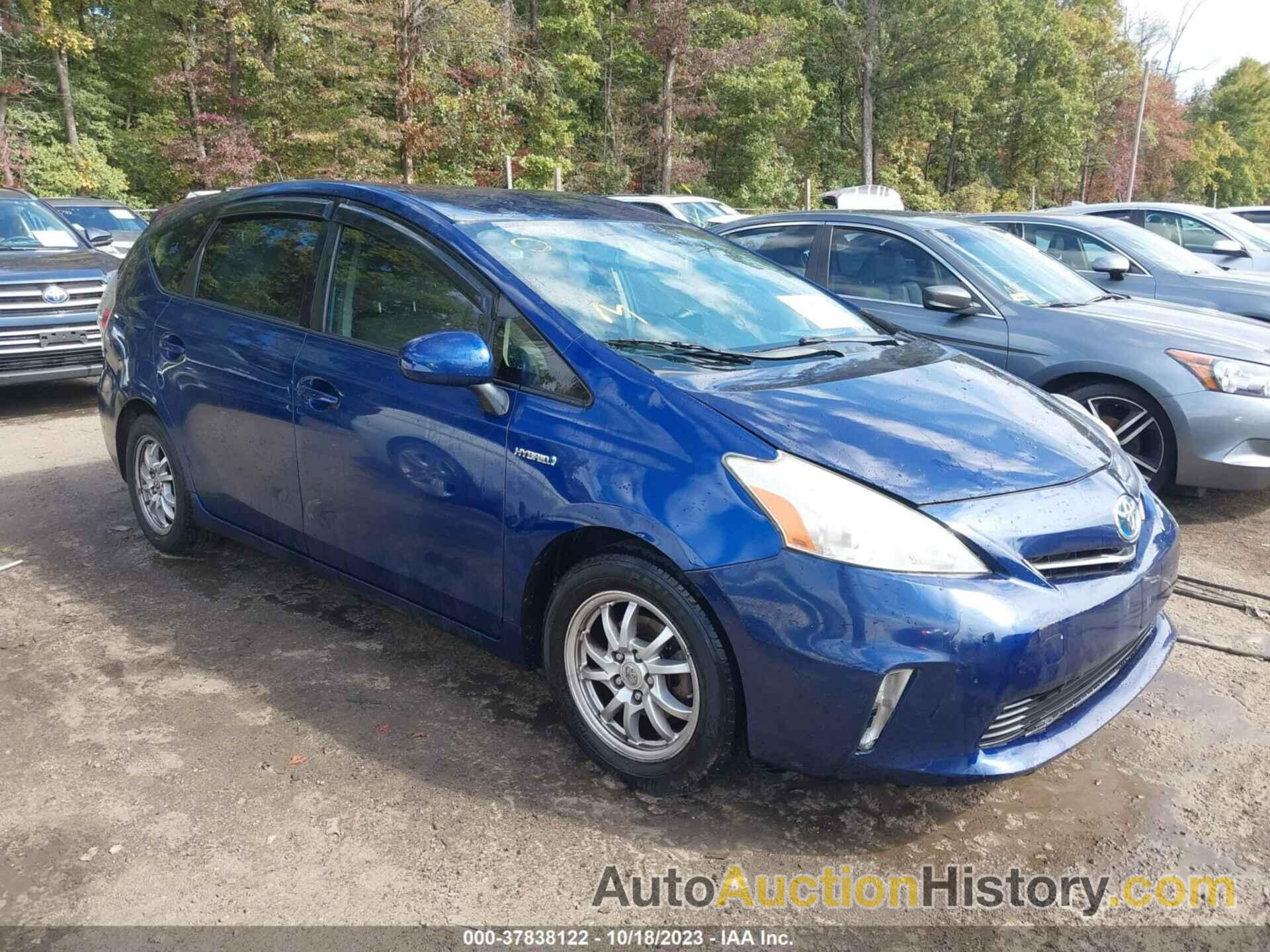 TOYOTA PRIUS V TWO/THREE/FIVE, JTDZN3EU0C3088511