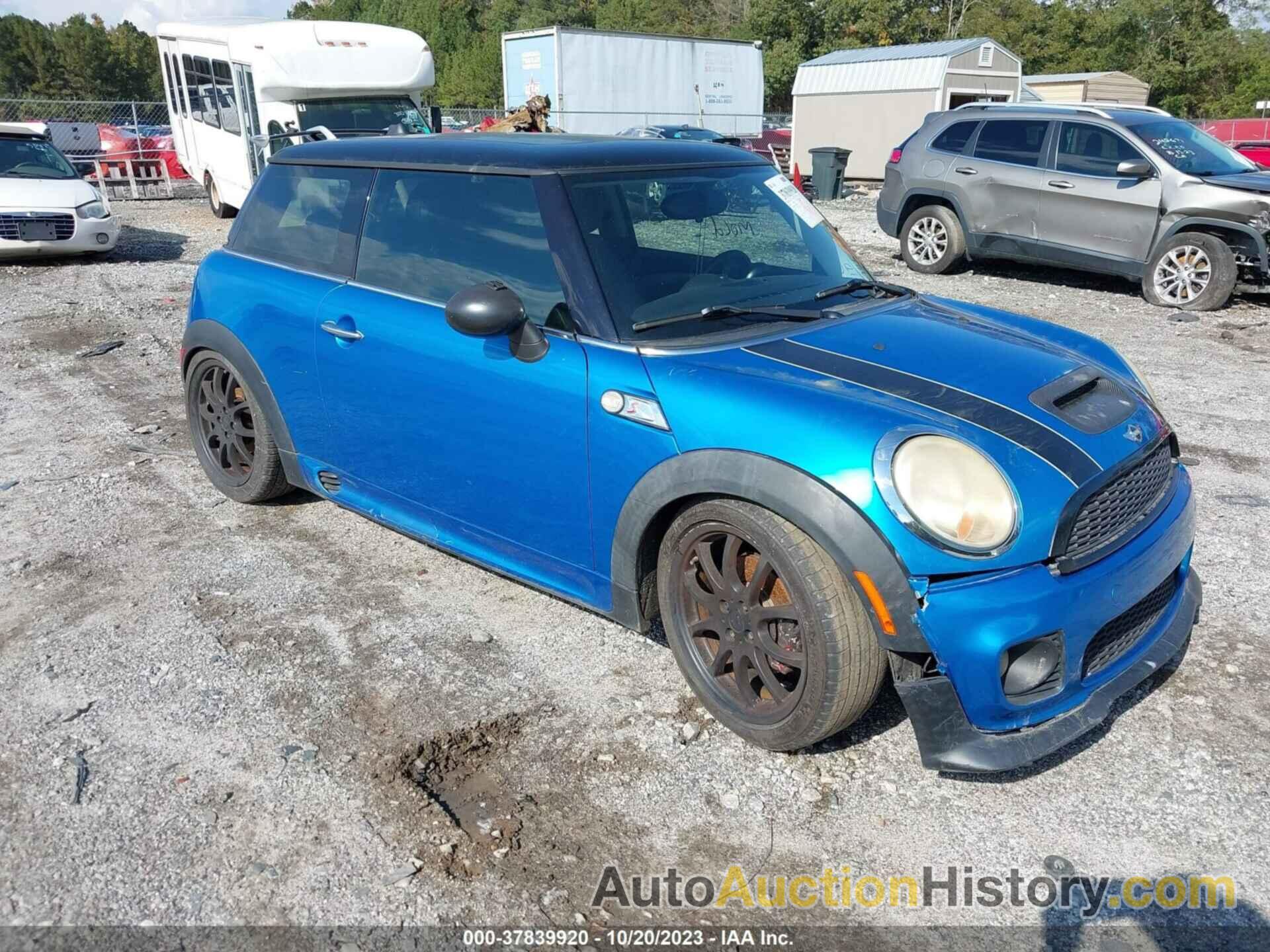 MINI COOPER HARDTOP S, WMWMF73529TW84400