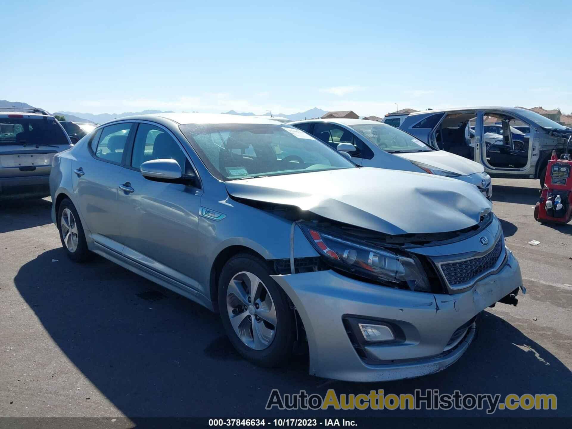 KIA OPTIMA HYBRID, KNAGM4AD5F5084143