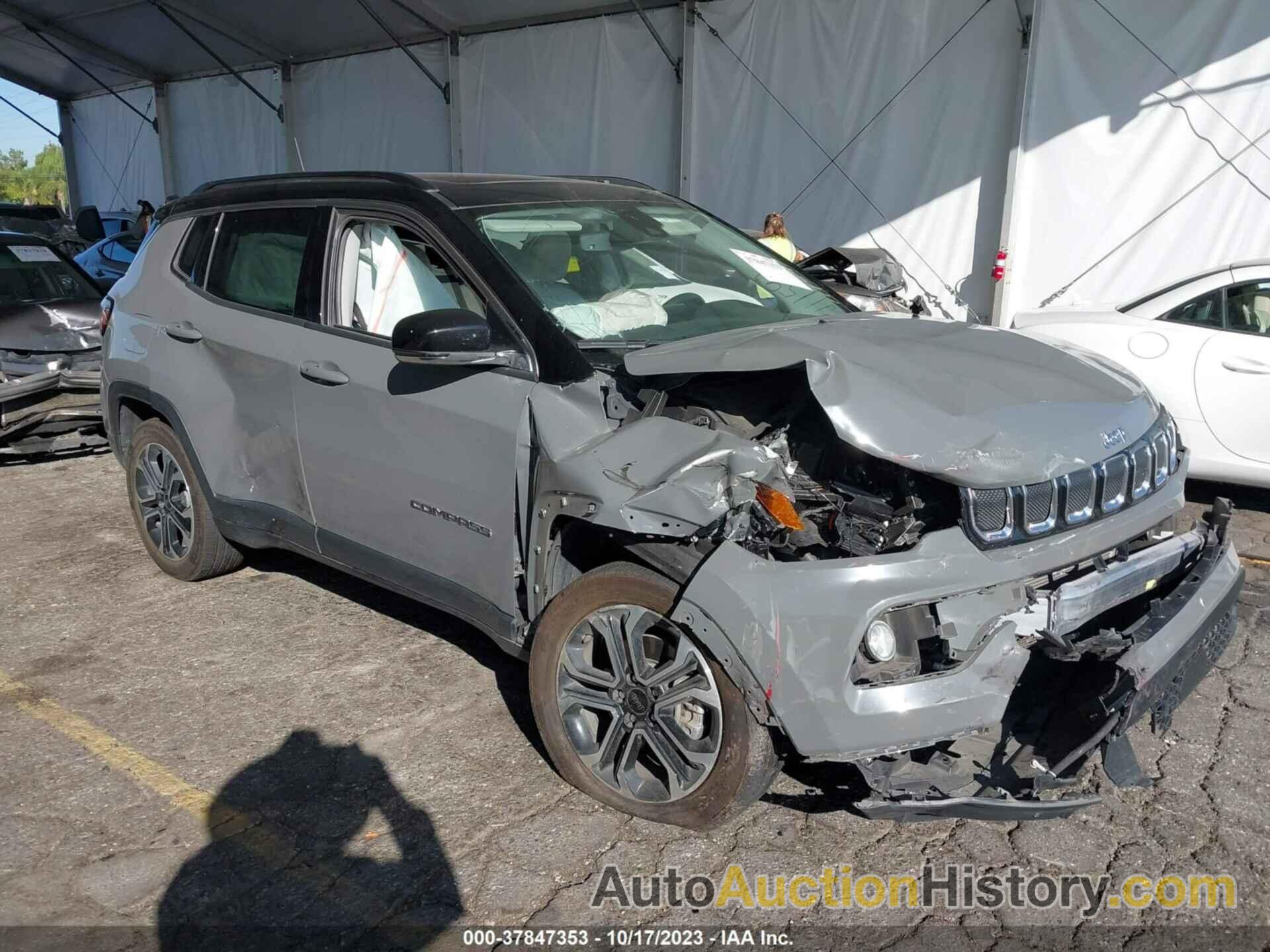 JEEP COMPASS LIMITED 4X4, 3C4NJDCB9NT111597