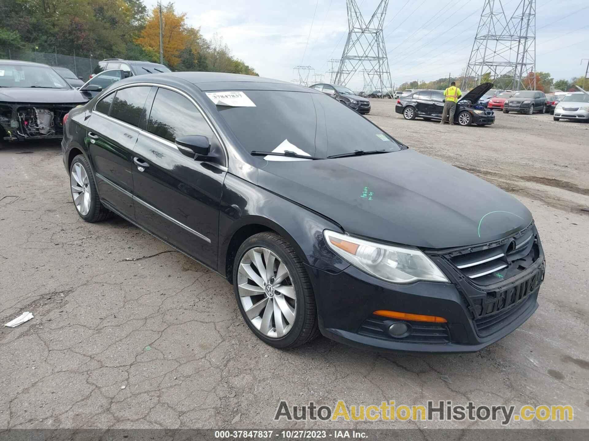VOLKSWAGEN CC LUX LIMITED PZEV, WVWHP7AN9CE503387