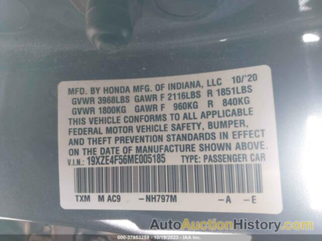 HONDA INSIGHT EX, 19XZE4F56ME005185