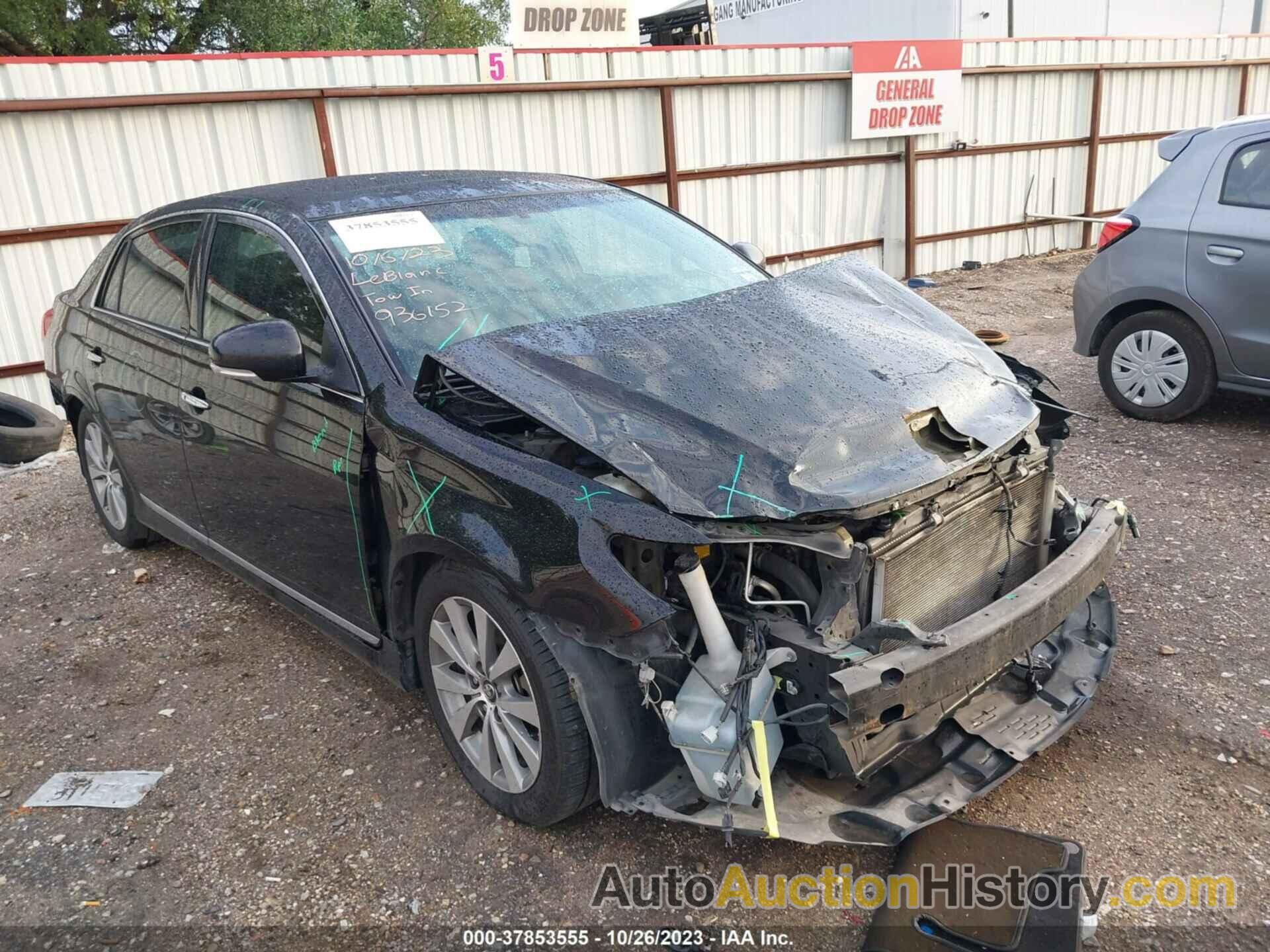 TOYOTA AVALON, 4T1BK3DB9BU420699